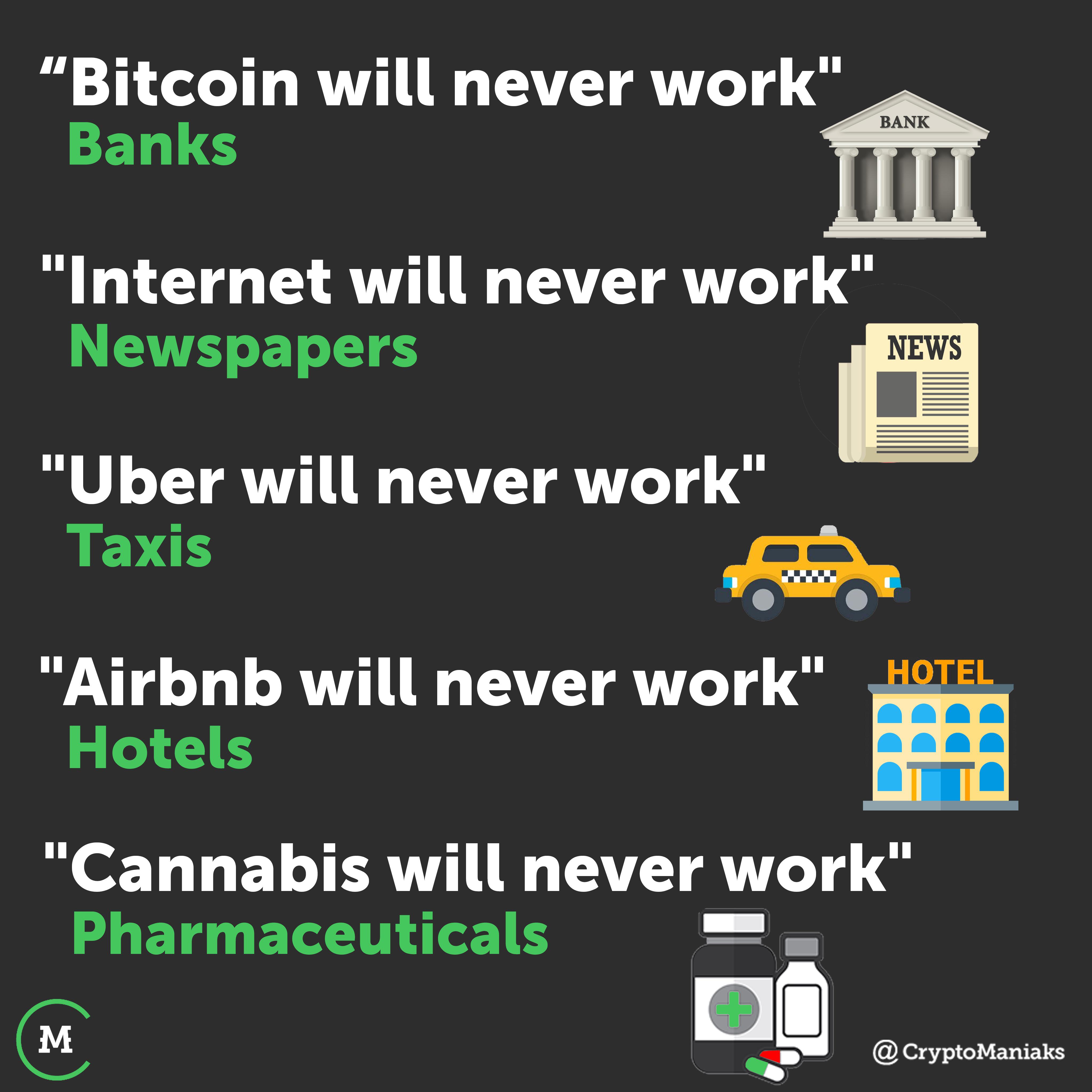 ‪Banks say Bitcoin will never work because they understand it's a