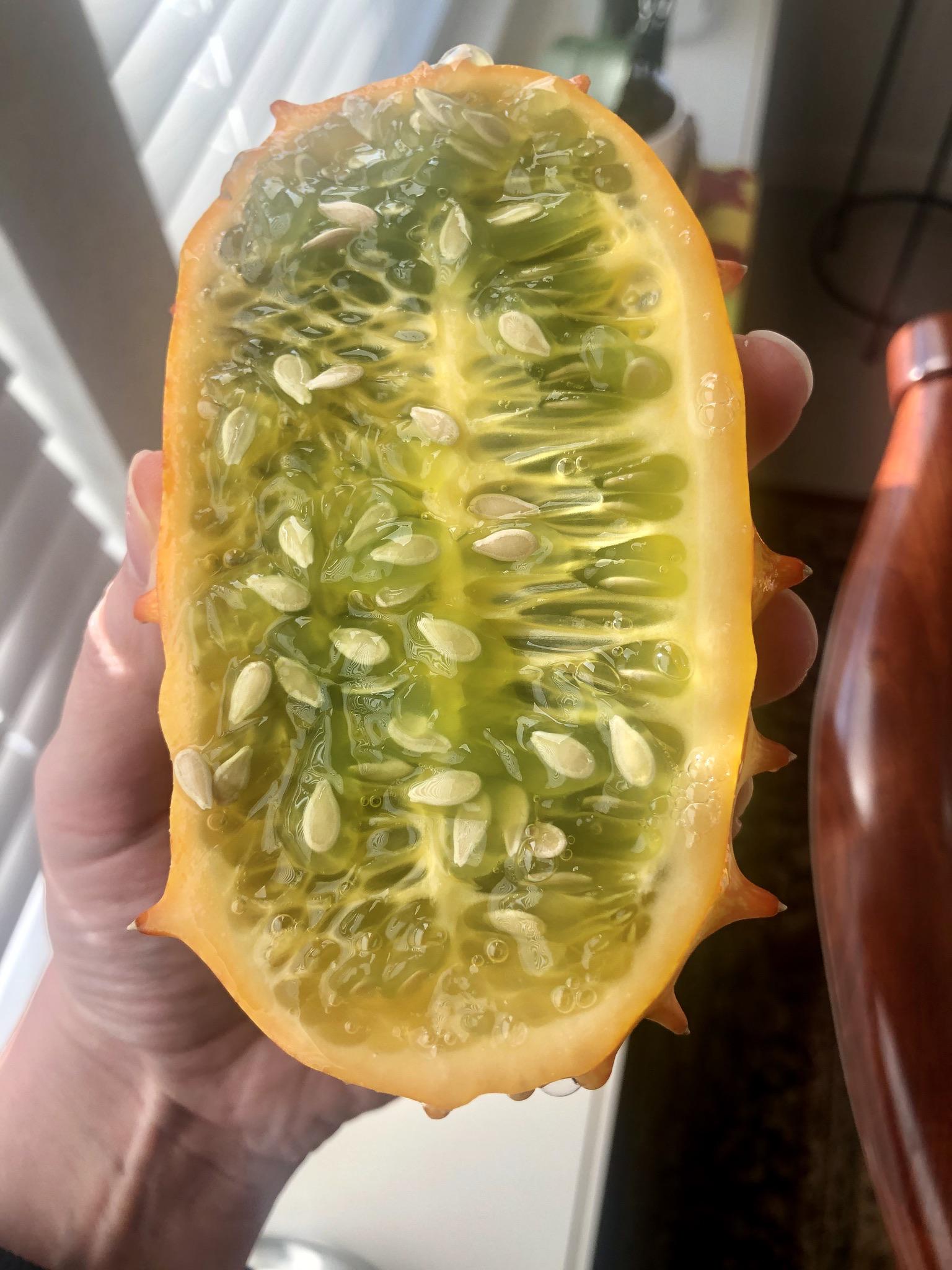 Horned melon r/fruit