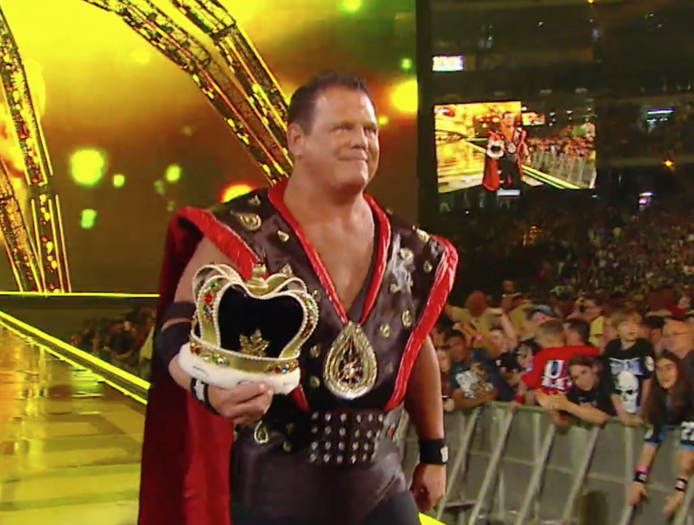 Jerry Lawler looked awesome for his Wrestlemania 27 match. SquaredCircle