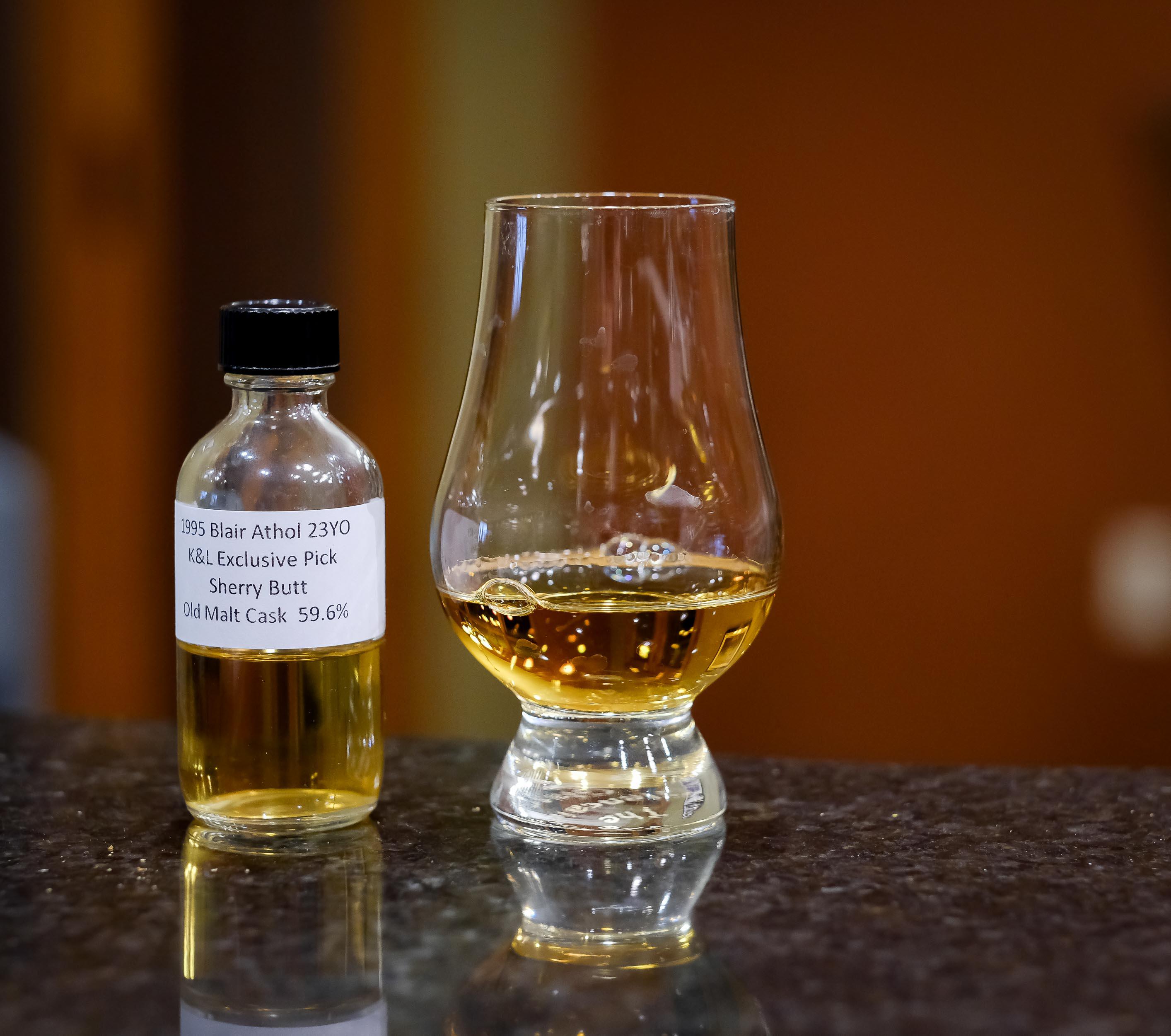 Review 633 Blair Athol 23 (K&L Selection Old Malt Cask 1995) r/Scotch