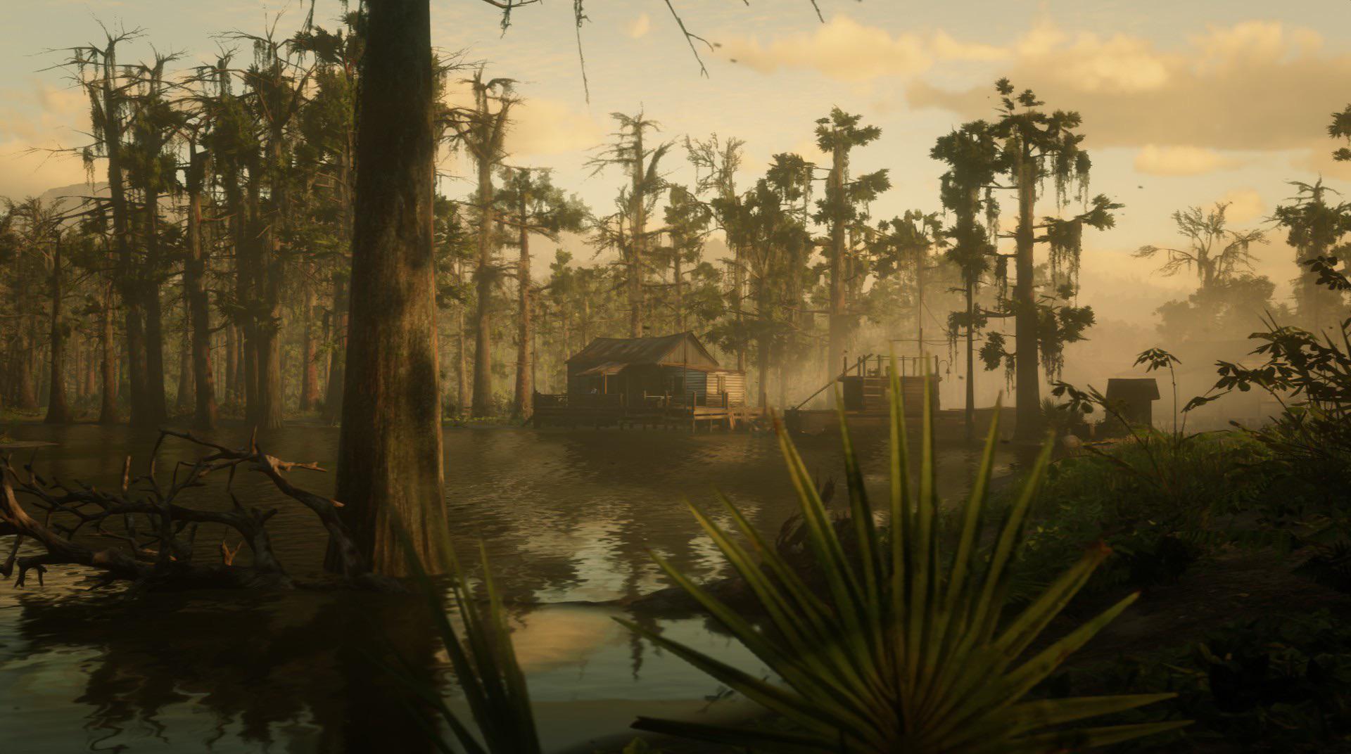 Humid morning in Lemoyne [RDR2] r/gamingphotography
