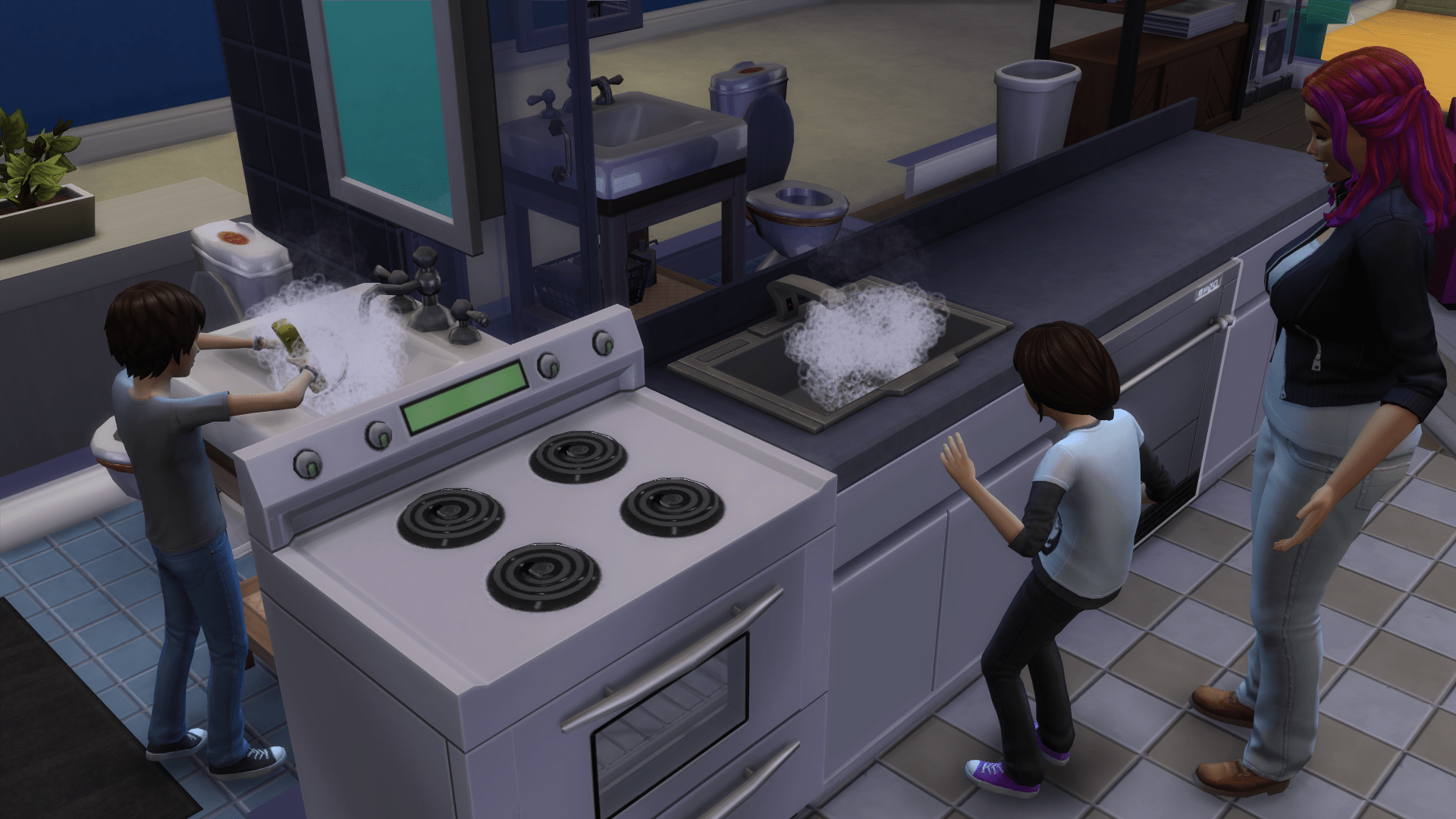 Why did I even bother with the dishwasher... r/Sims4