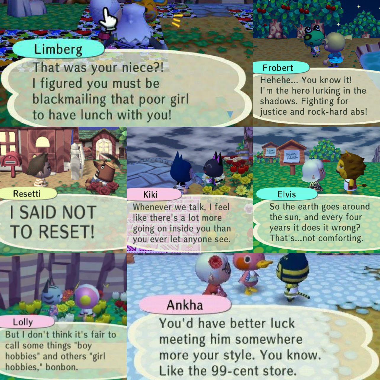 Remember the dialogues in city folk? The good old days r/AnimalCrossing