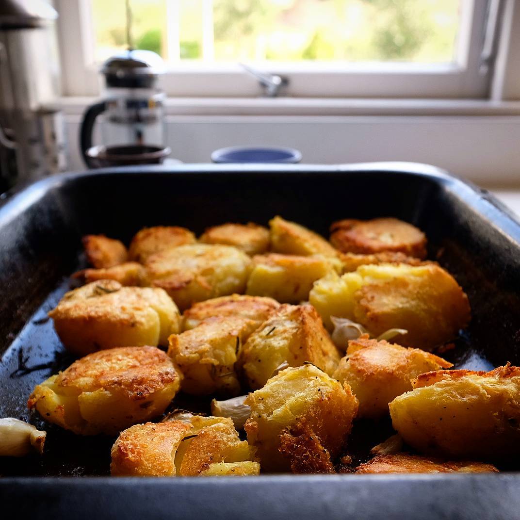 [Homemade] Roasted Potatoes r/food