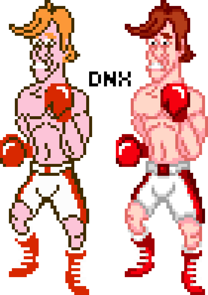 Glass Joe's Modernisation 2.0 (NES and Custom Colour variants) r/punchout