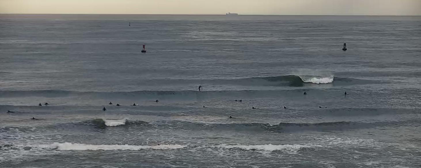 Virginia Beach today. Prob caught the best wave of my short surfing career and someone dropped