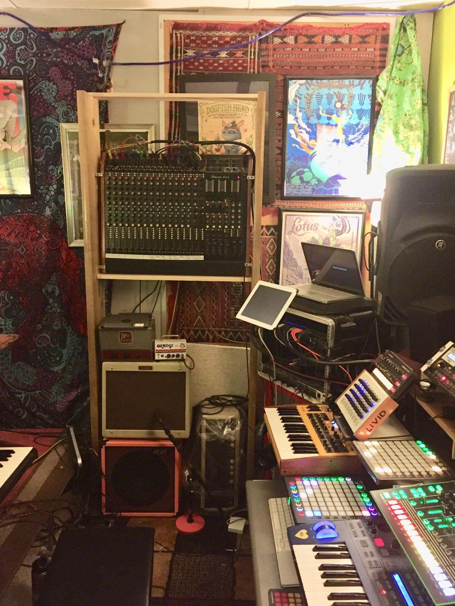 New mixer was larger than expected =>diy vertical stand r