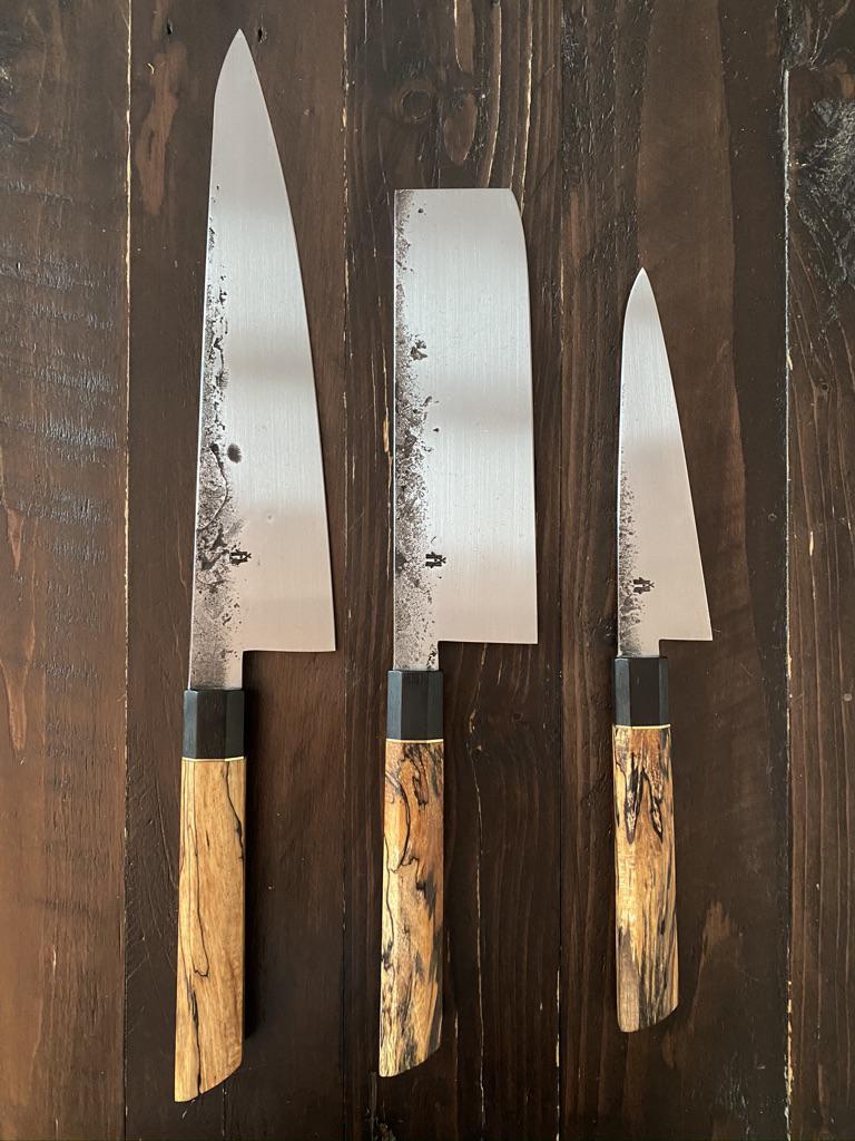 NKD Trio from Horn and Heel as a wedding gift from the wife r/chefknives