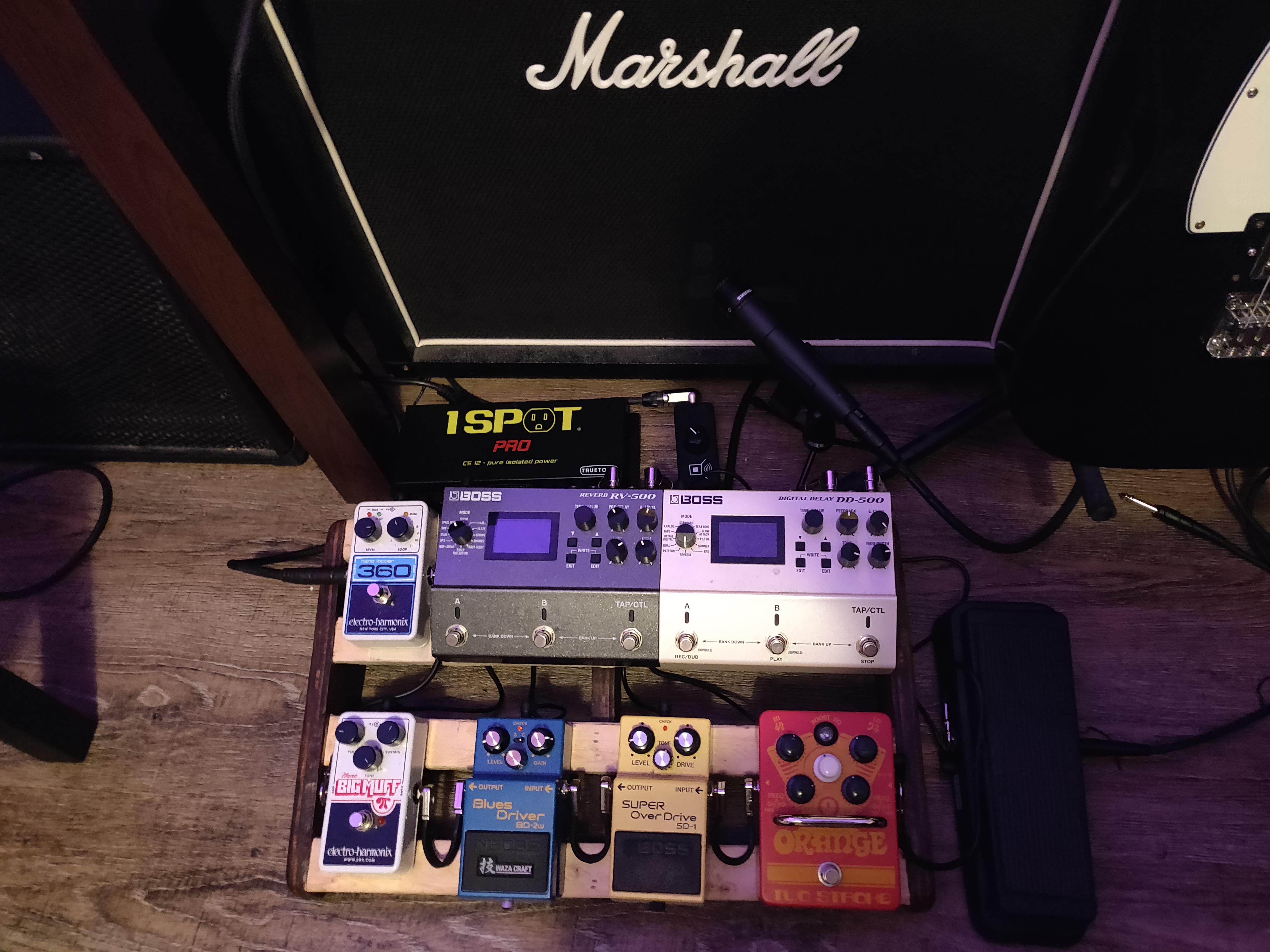 Just upgraded from a daisy chain pedal supply, the noise difference is