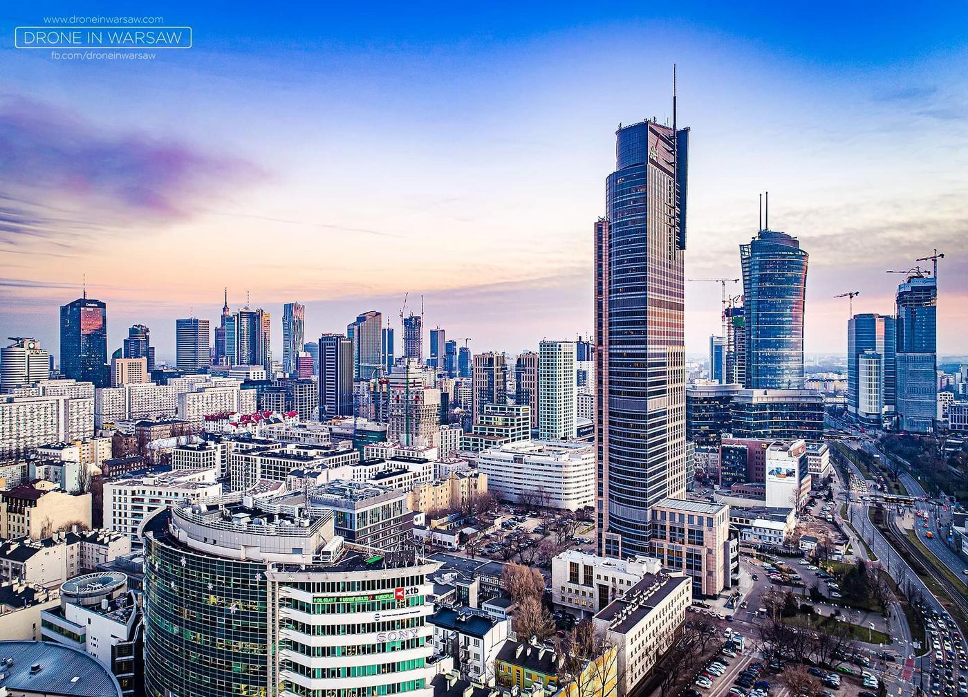 Warsaw skyscraper construction r/europe