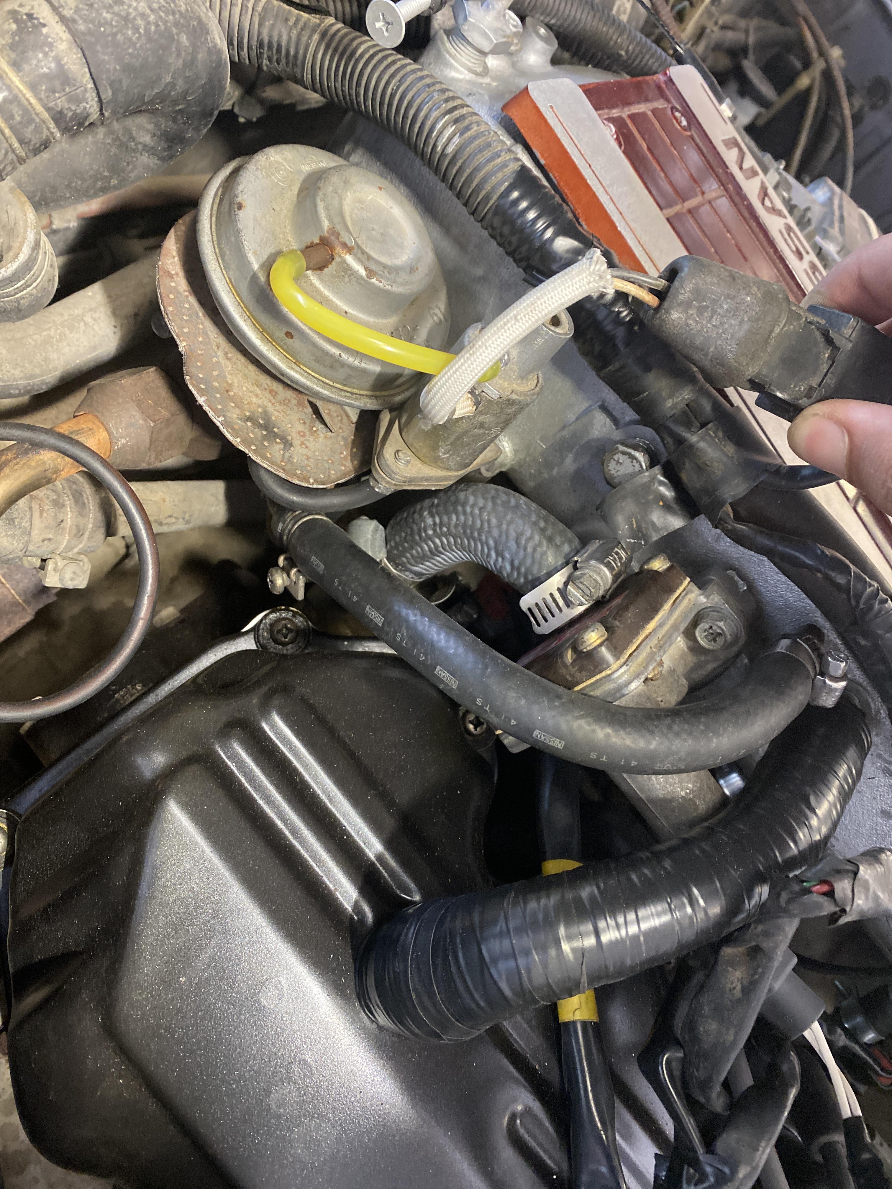 What needs to be done to delete both of these? (E.G.R and air regulator