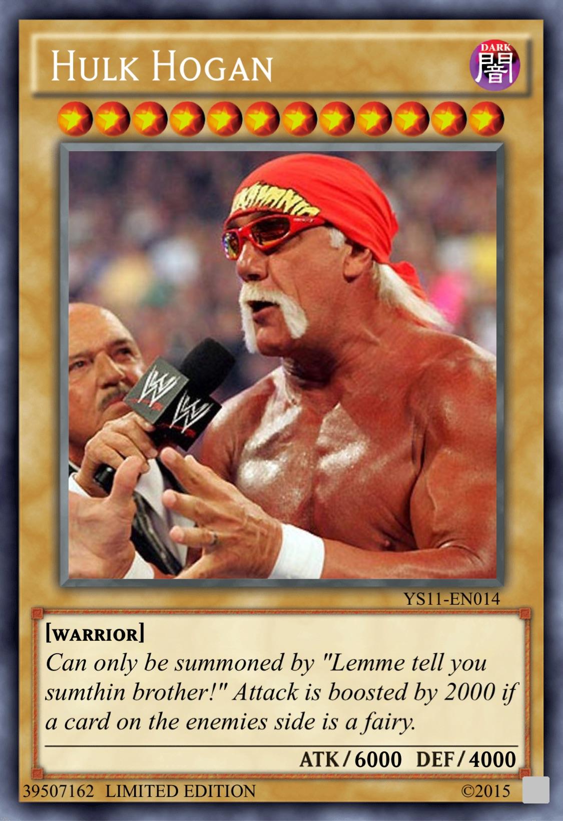Can Hulk Hogan memes come back or have they been used yet? (The yu gi
