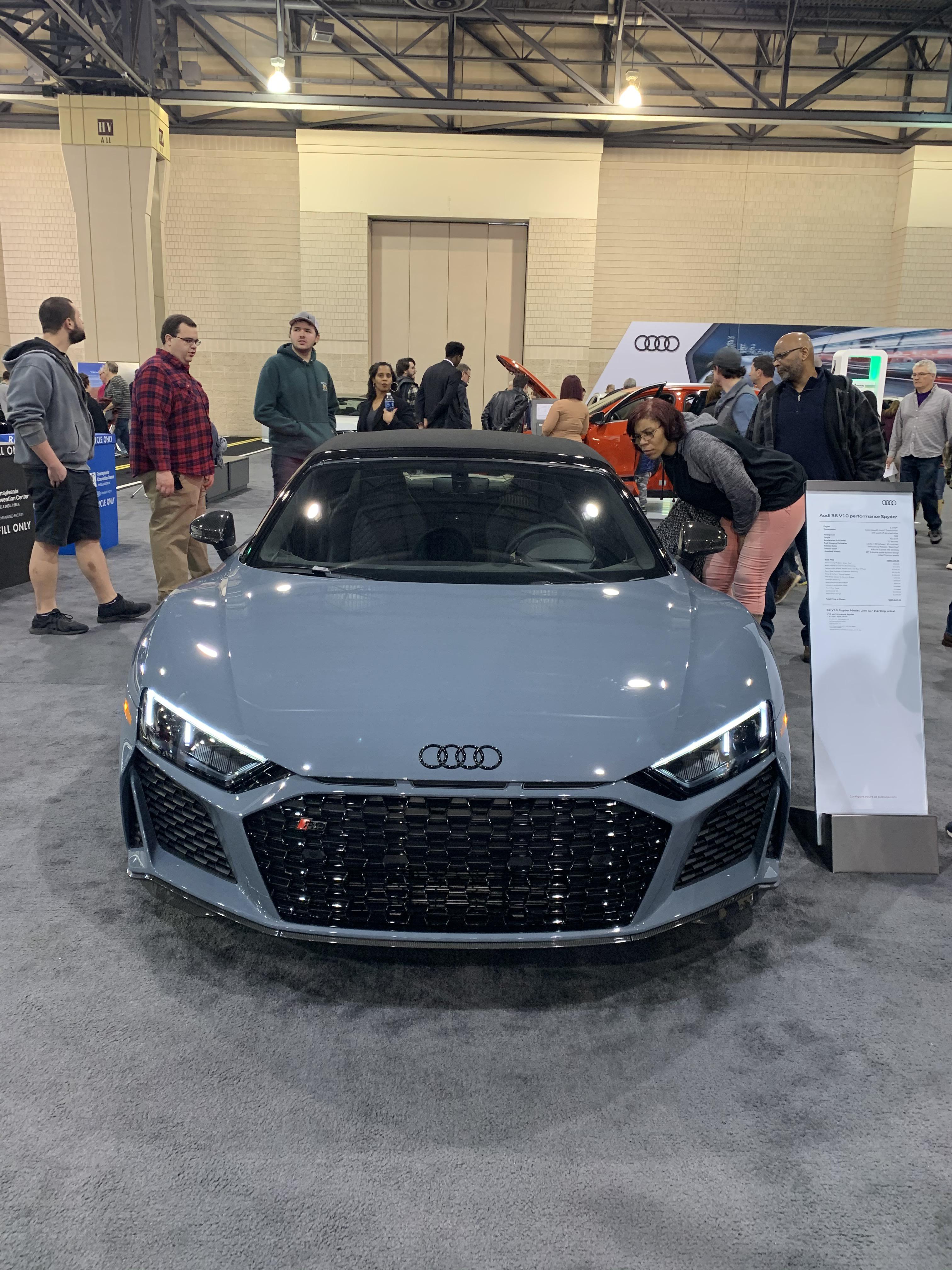 Audi R8 at Philadelphia Car Show r/Audi