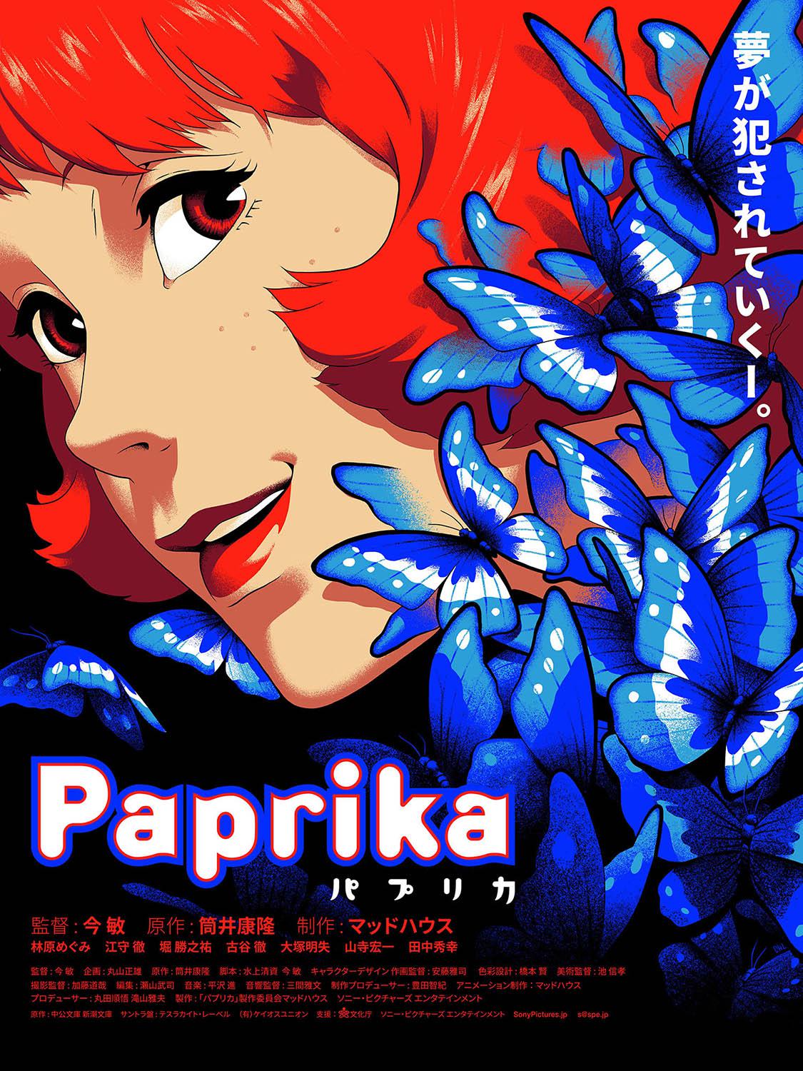 Made a blacklight poster for Paprika, thought you all would enjoy it
