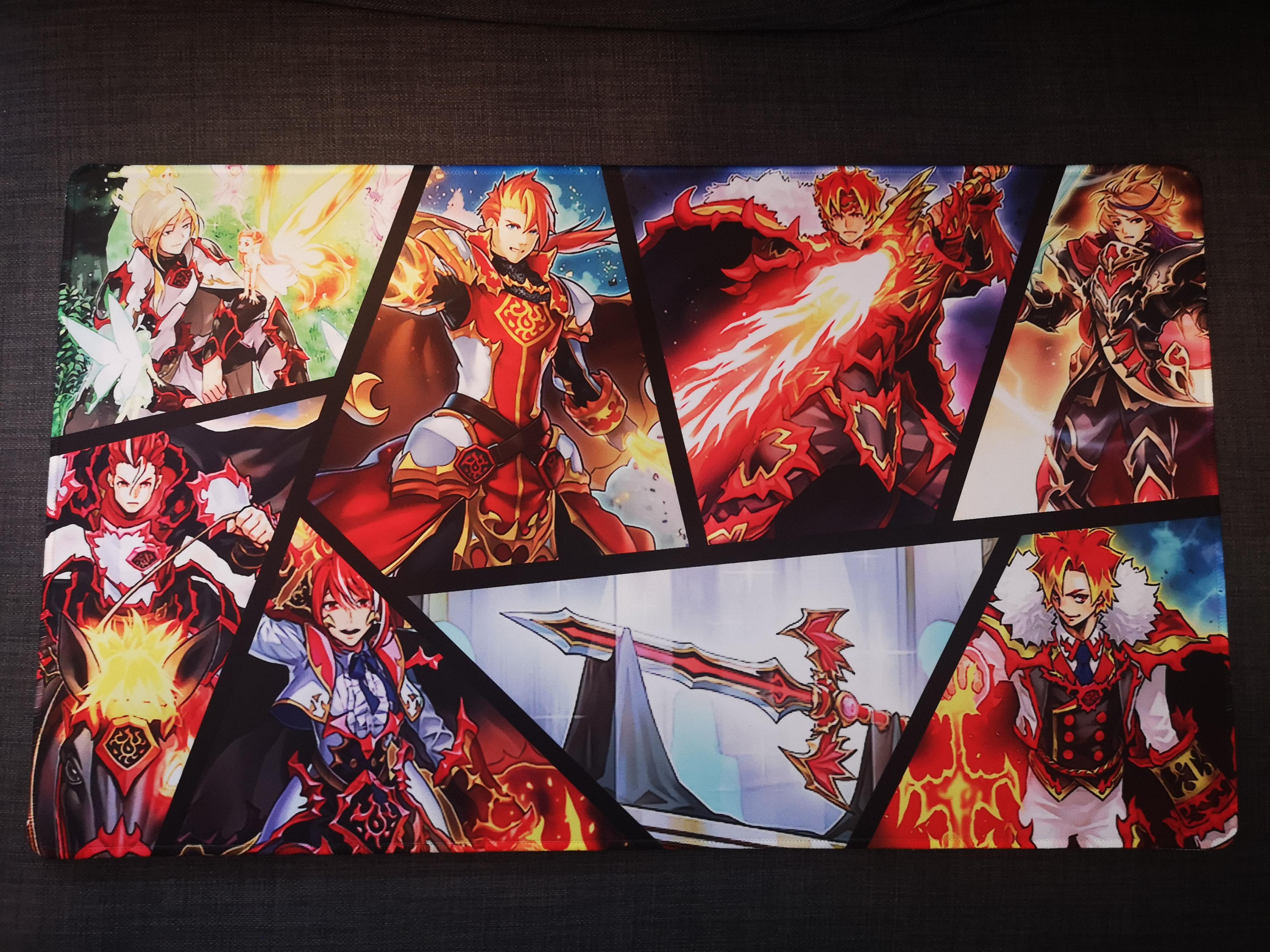 Infernoble Knight Custom Playmat r/yugioh