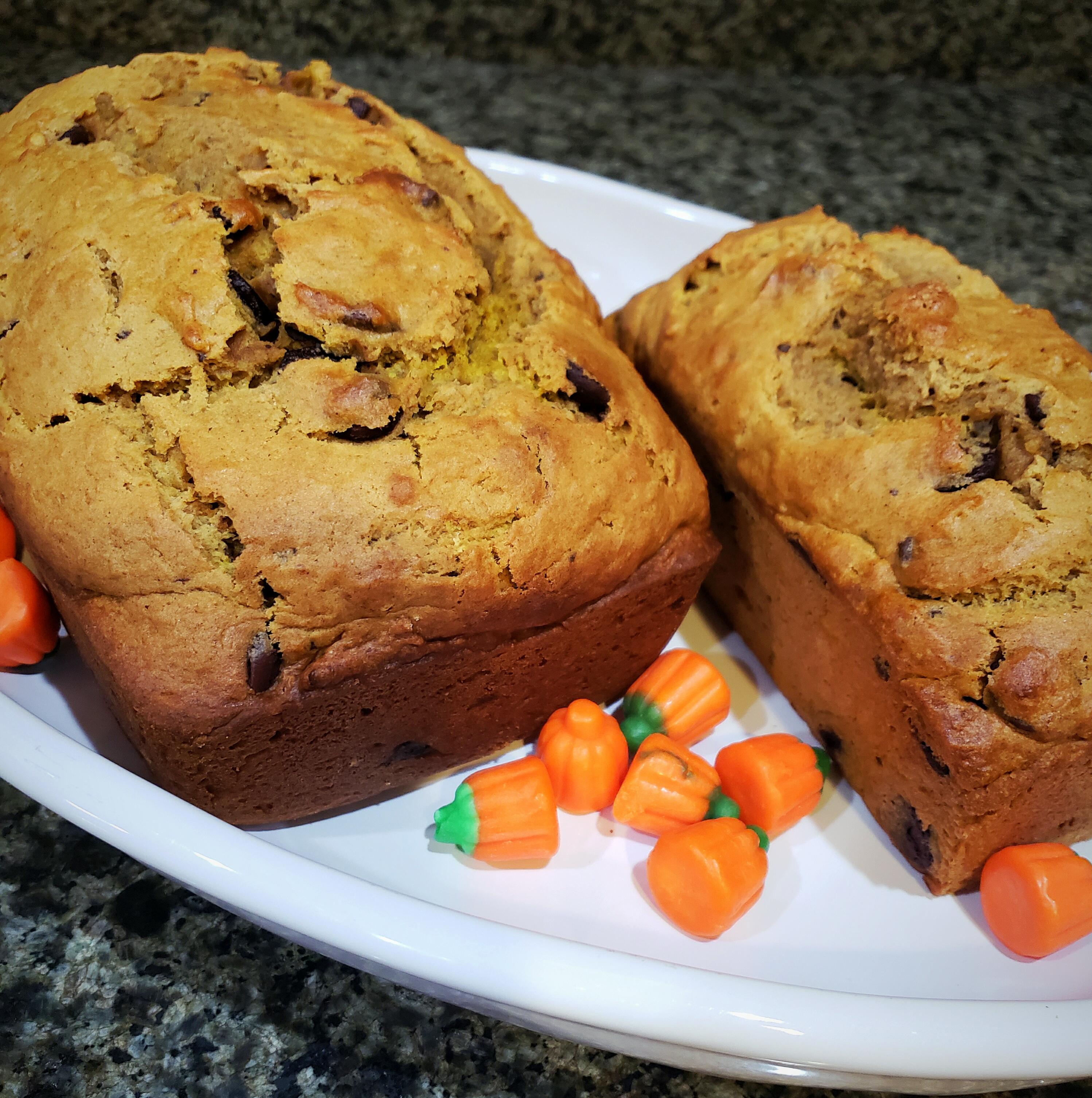 [Homemade]Pumpkin Chocolate Chip Banana Bread r/food