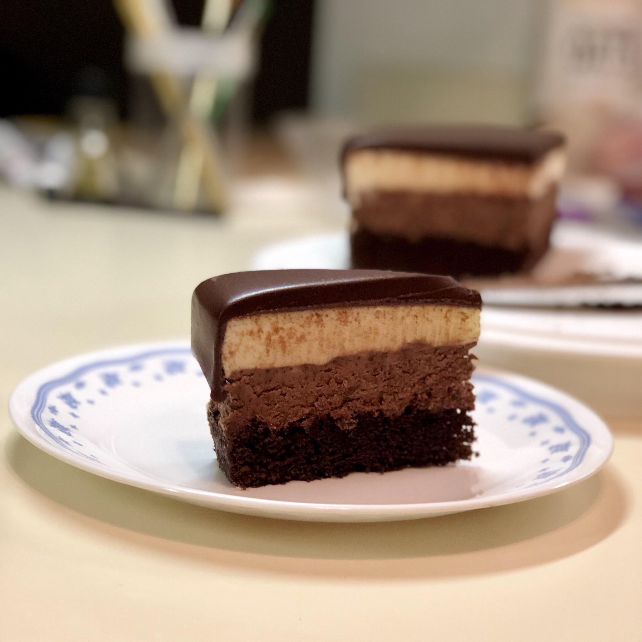 Chocolate mousse cake Baking