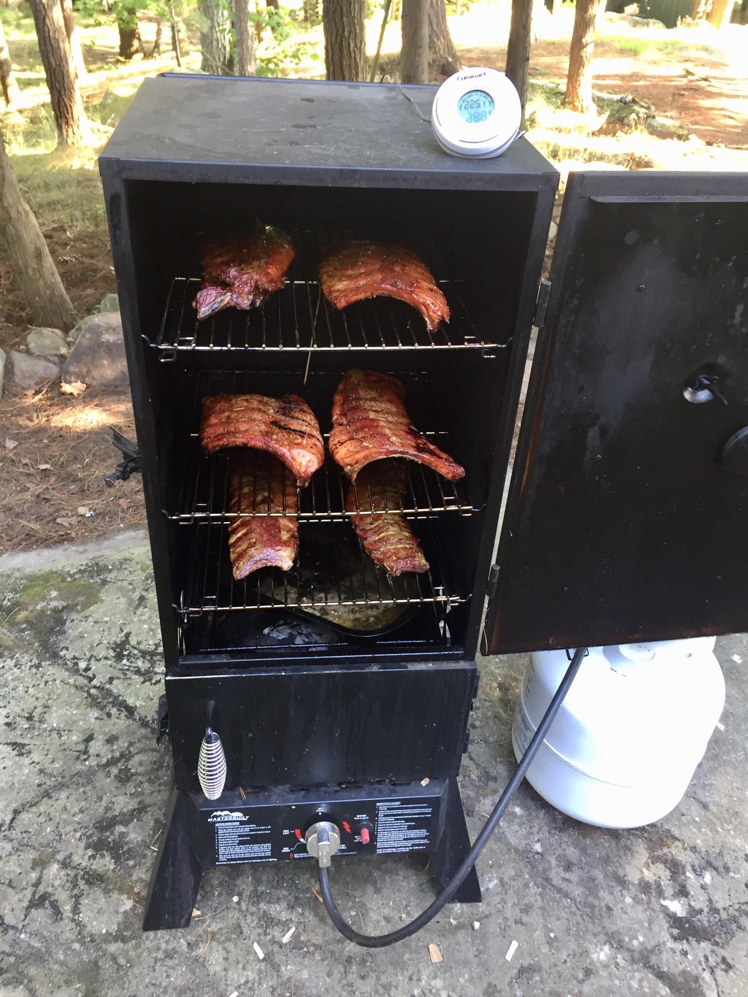 First babybacks without a Texas crutch. Turned out the best so far! No