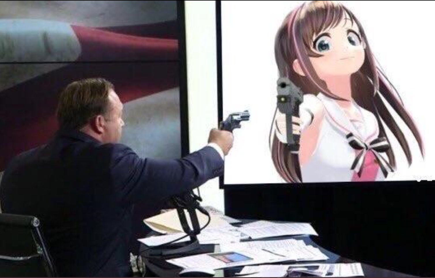 Alex Jones doing the heavy lifting NoAnimePolice