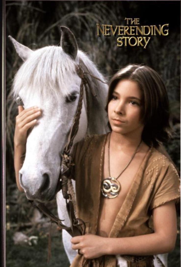 The Never Ending Story. Atreyu and his horse Artex. nostalgia