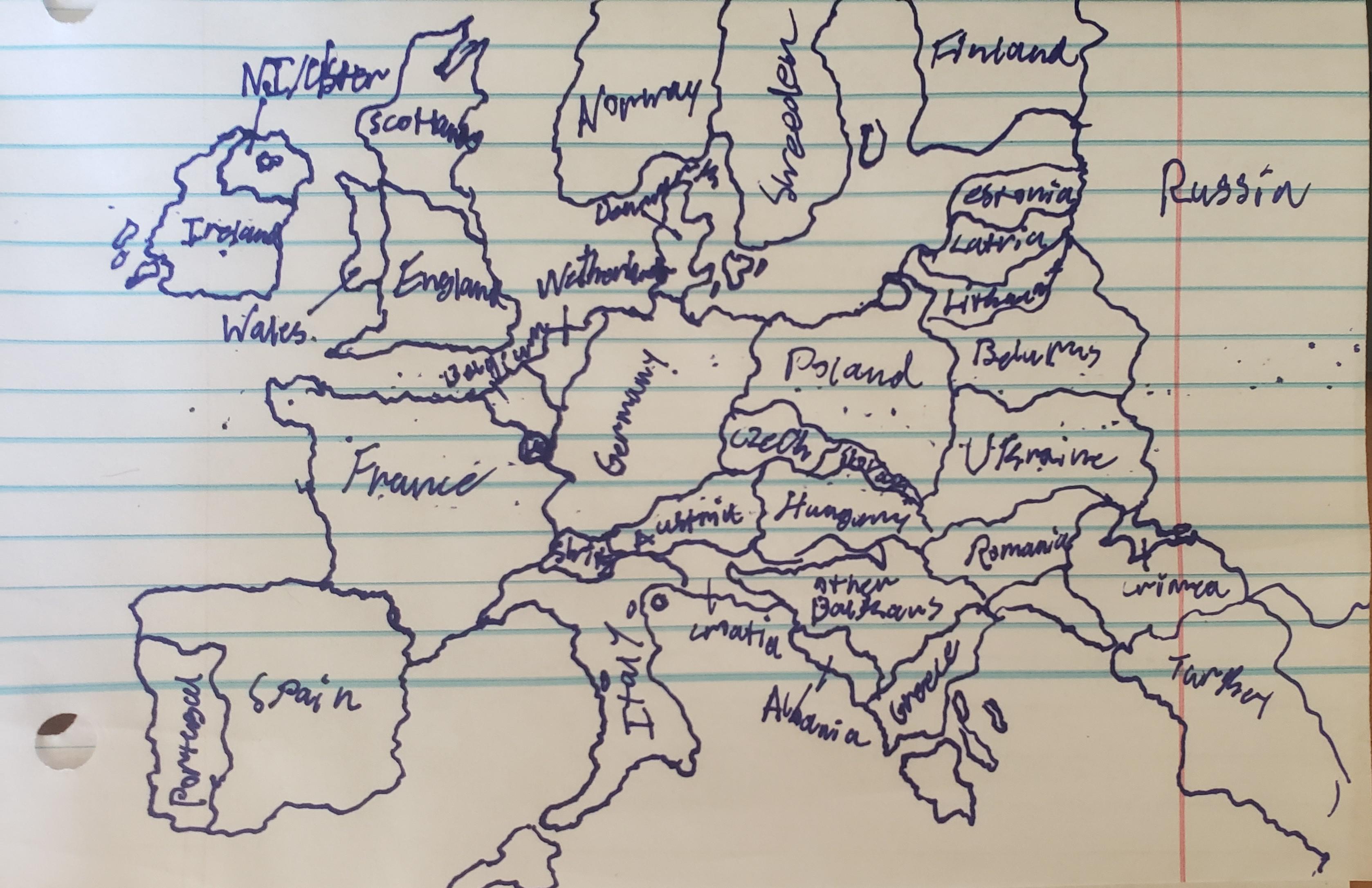Geo Map Europe ConceptDraw