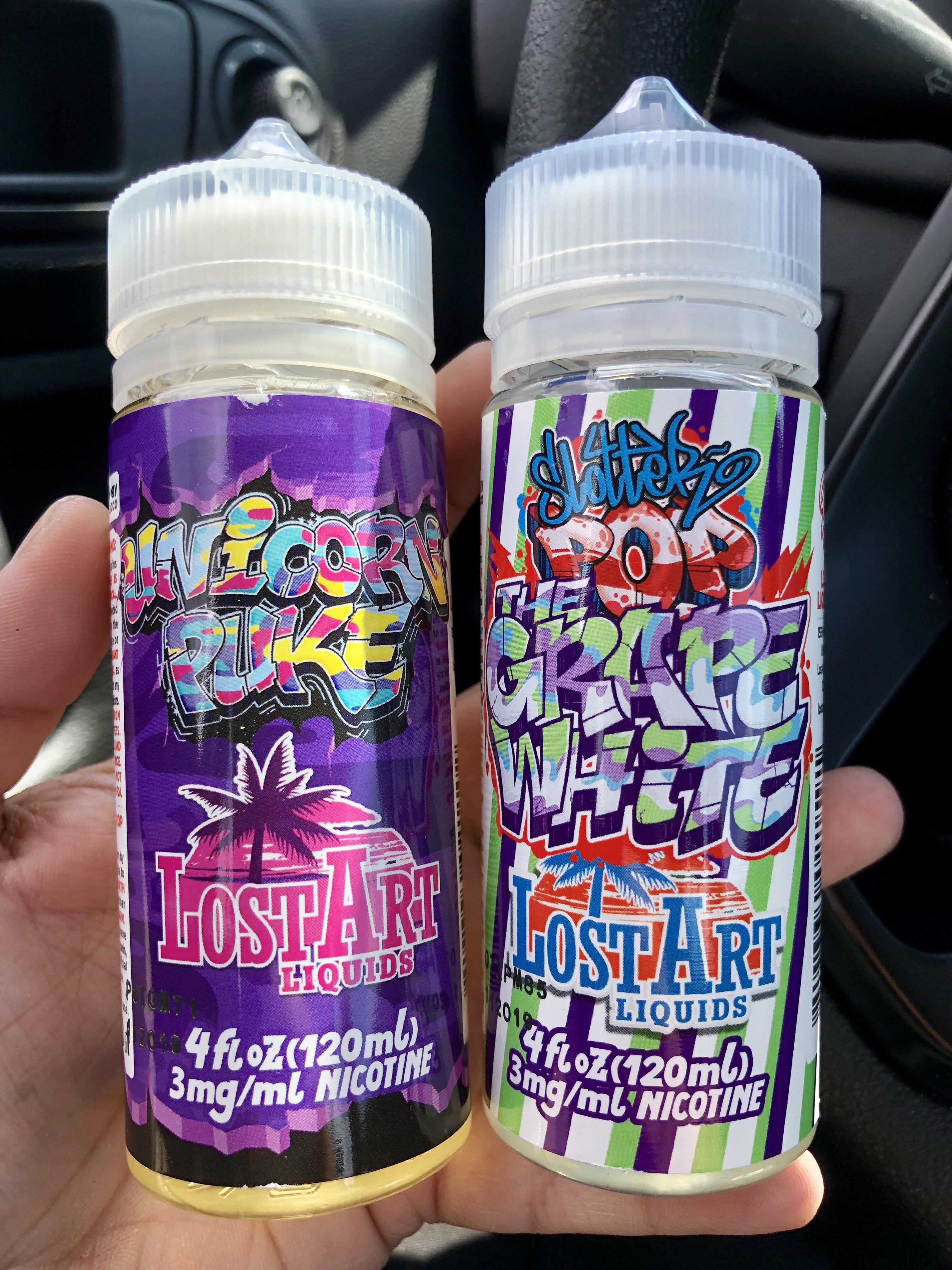 Vape 📬! Just received my juice order today. I decided to try some Lost