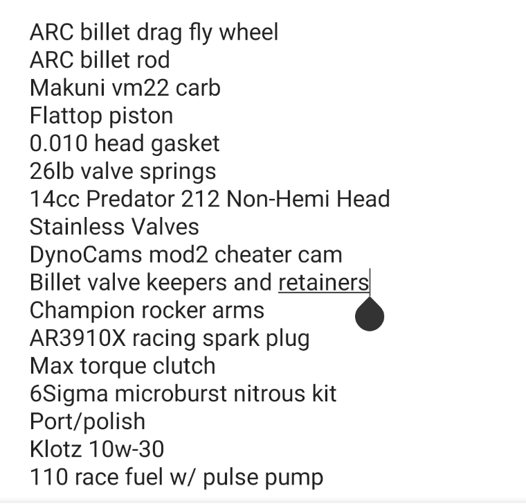 What pushrod length do I need? Nonhemi predator 212 (Confused because