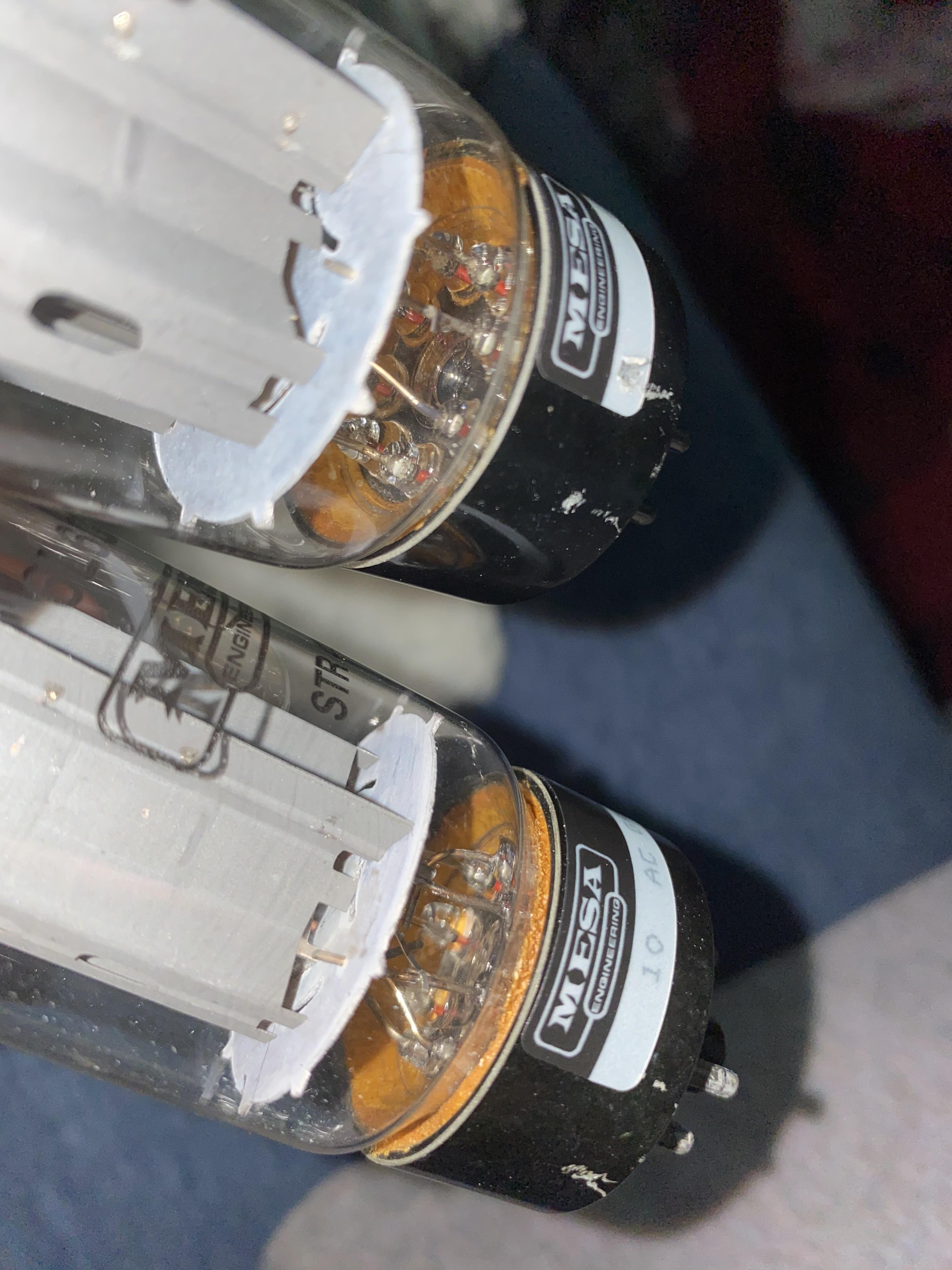 Bad tubes? I replaced the tubes and it sounded fine, then the volume