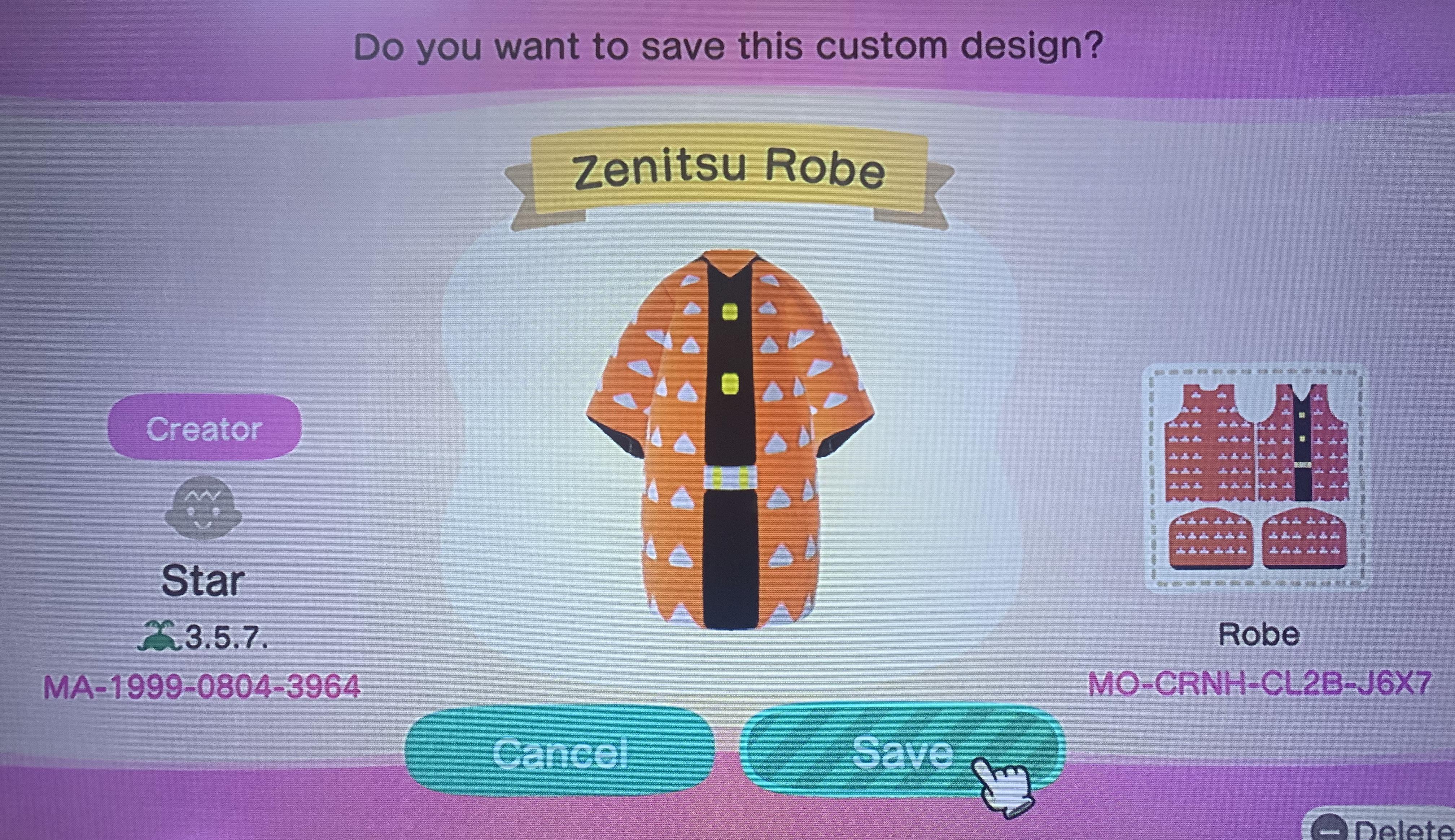 Zenitsu Robe (Demon Slayer) r/horizondesigns