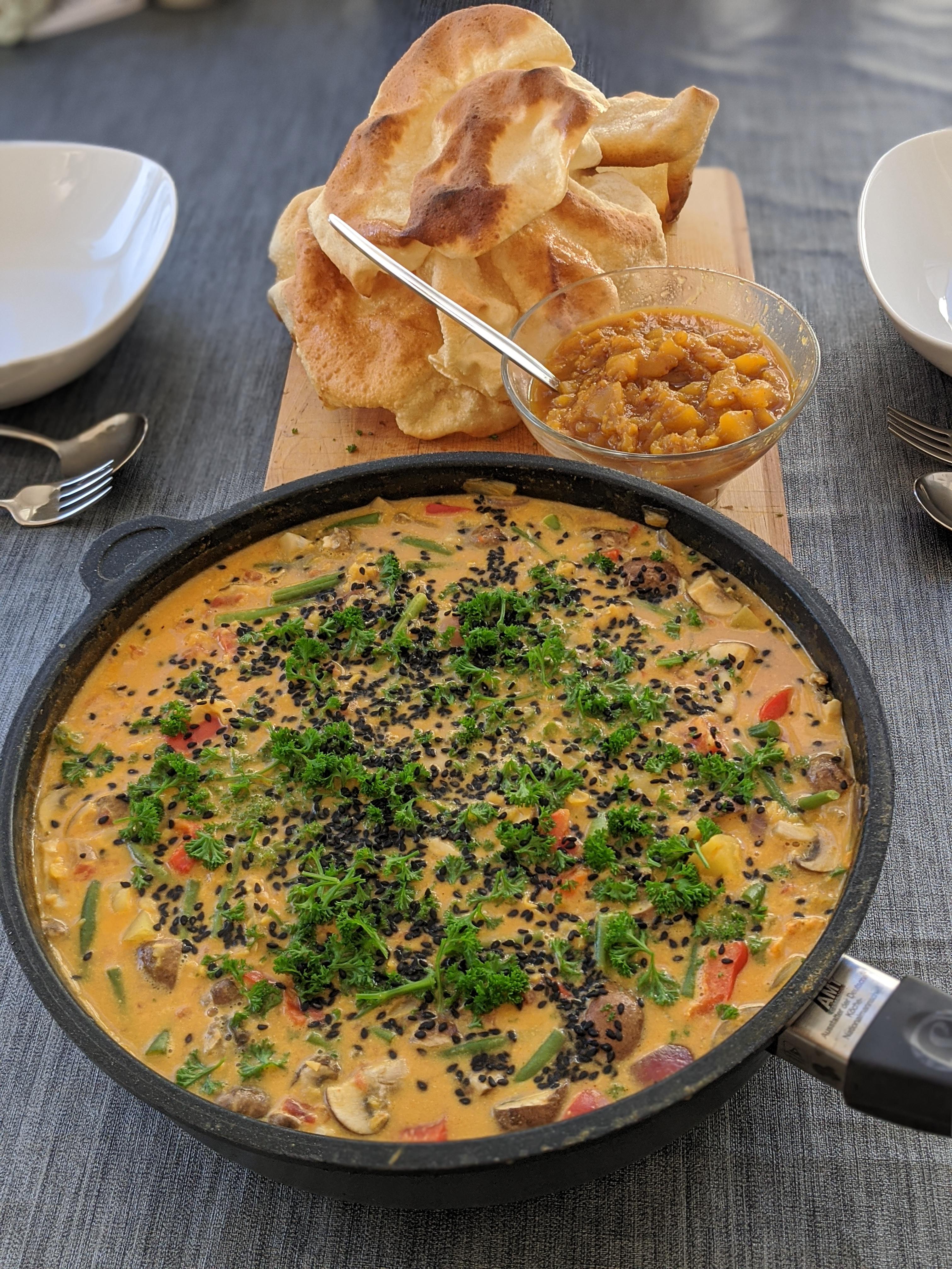 I cooked a vegan meal for my non vegan colleagues. It was a hit! vegan