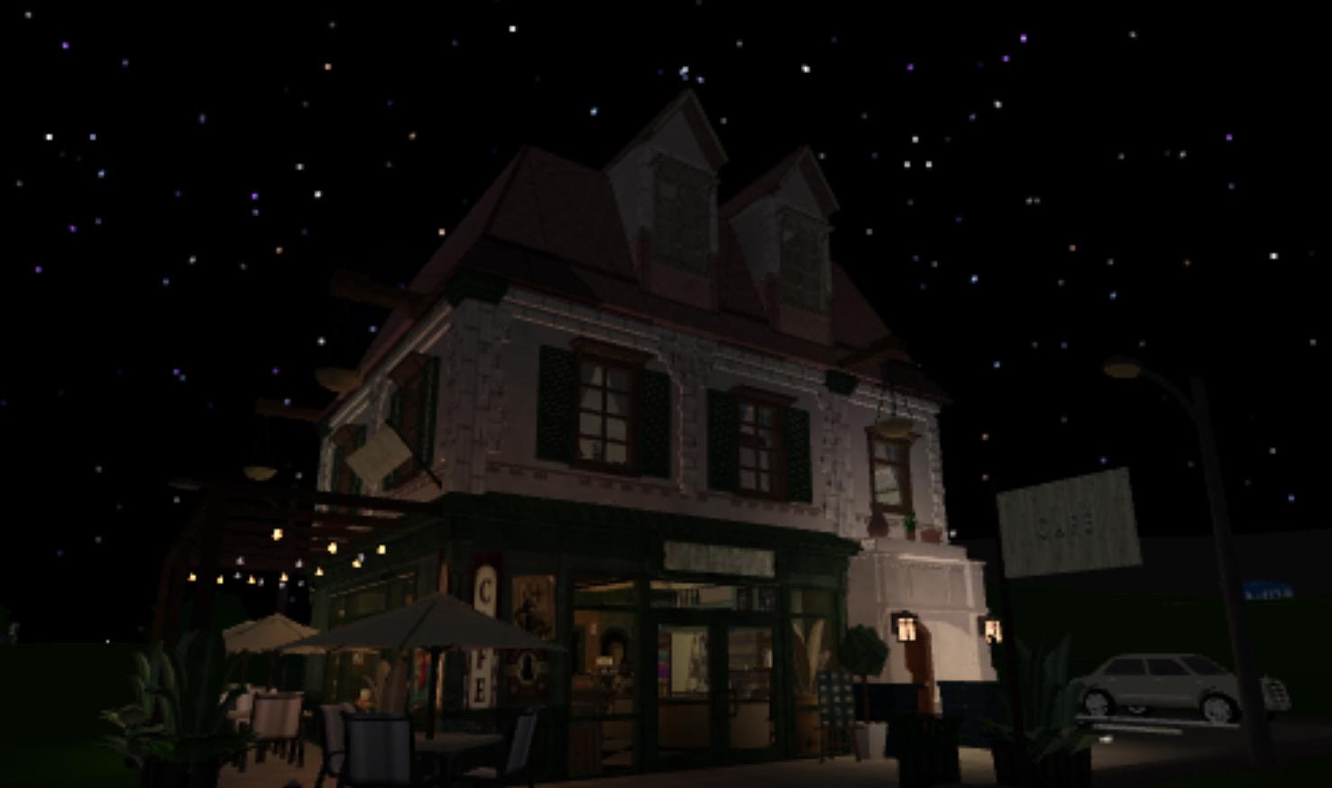 cozy & realistic cafe + apartment ! rebuilt from 7IOUS. r/Bloxburg