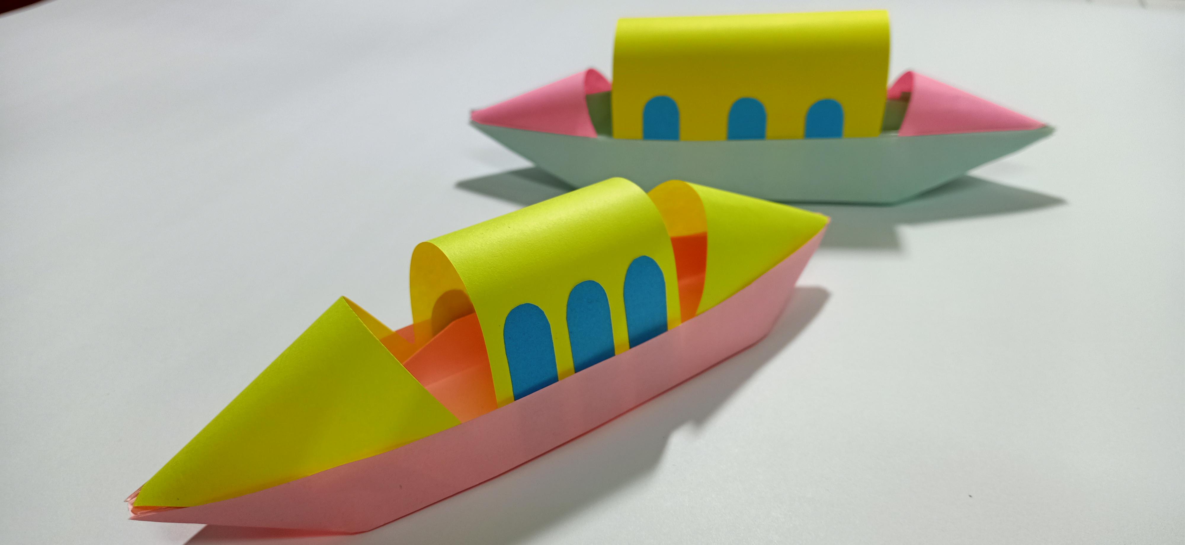 Paper Boat papercraft
