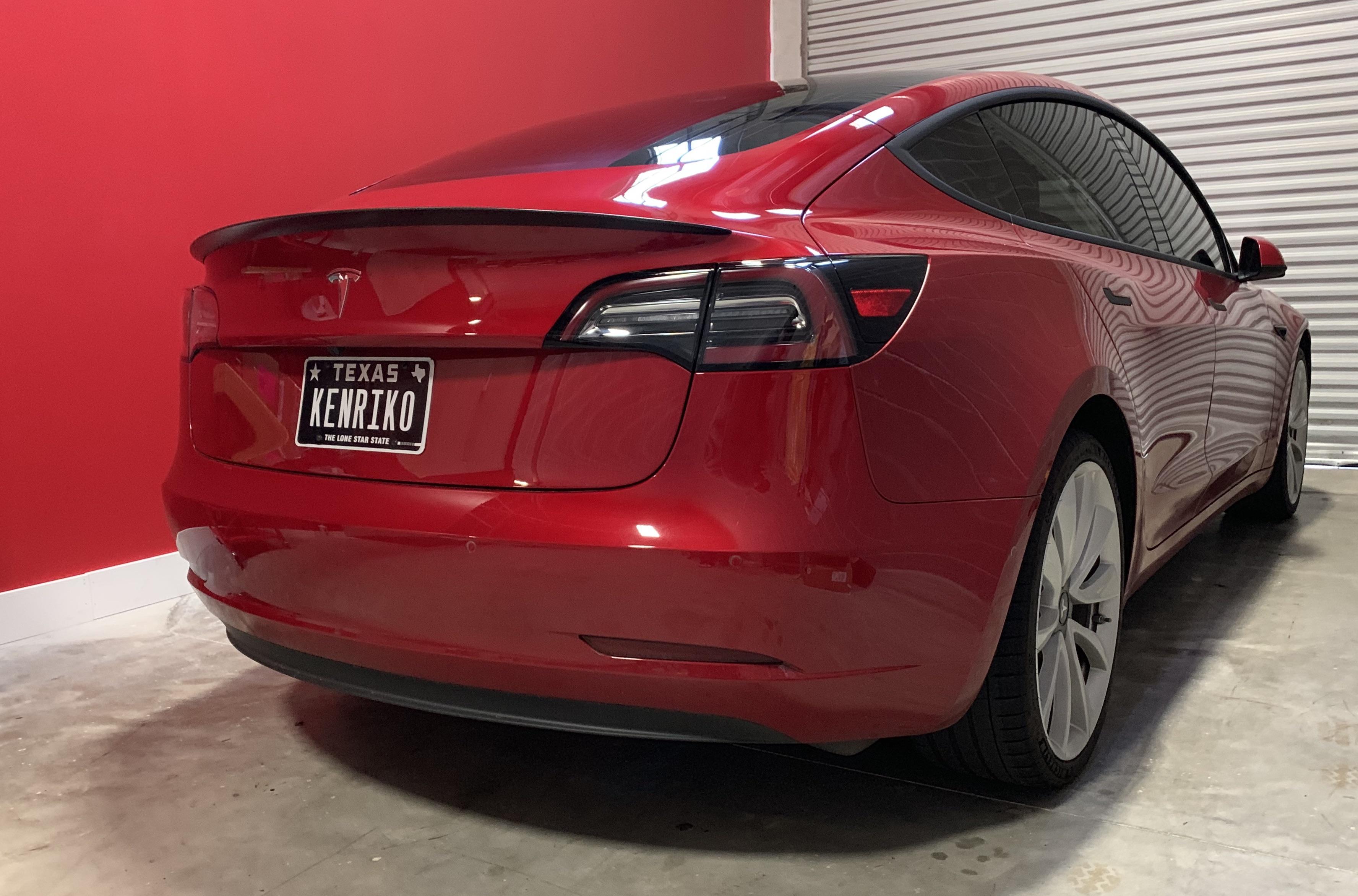 PSA Tesla may decline to install the Performance spoiler if you have