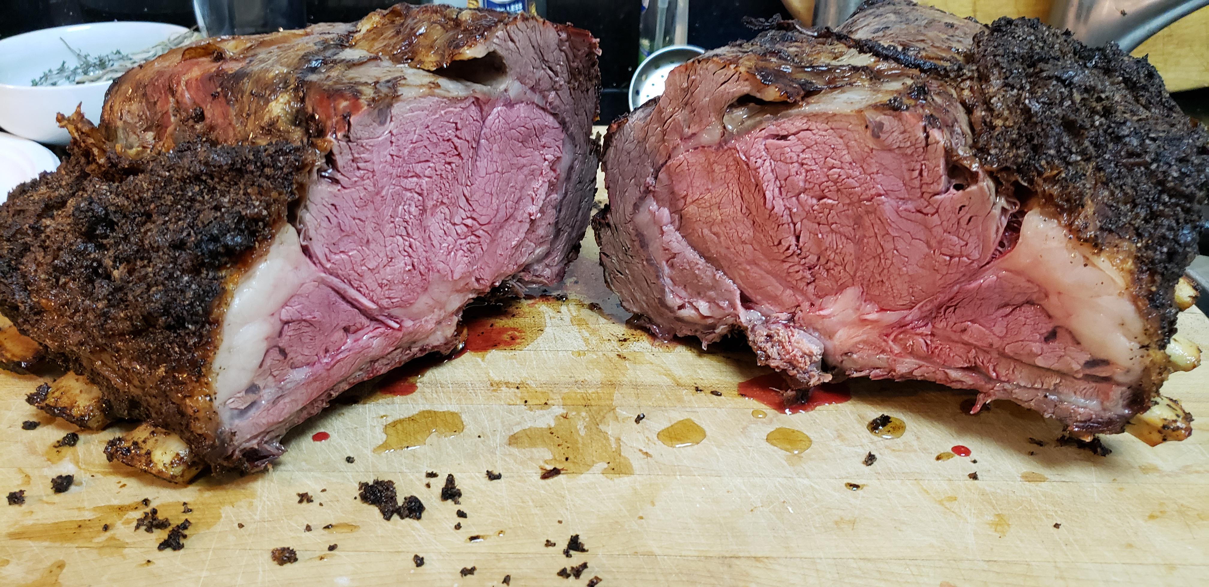 Chef John's prime rib recipe never fails. this was a 22 er. r/foodwishes