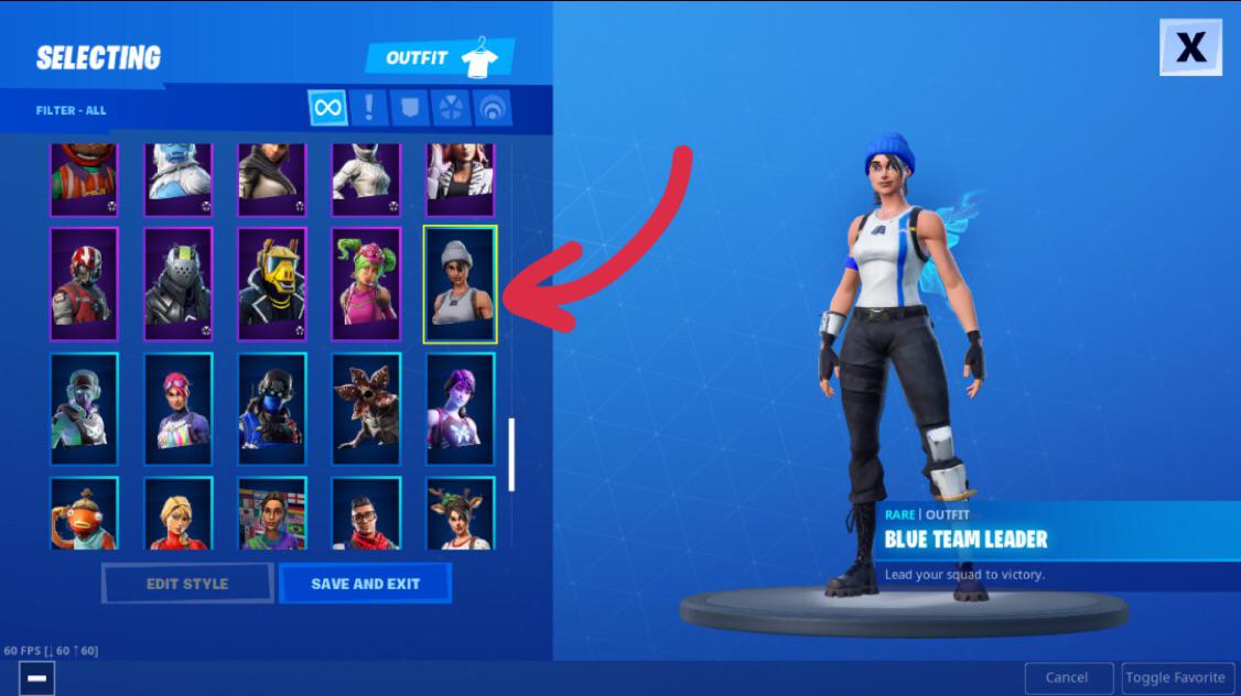 Just pointing out that the pic of the Blue Team Leader skin is wrong