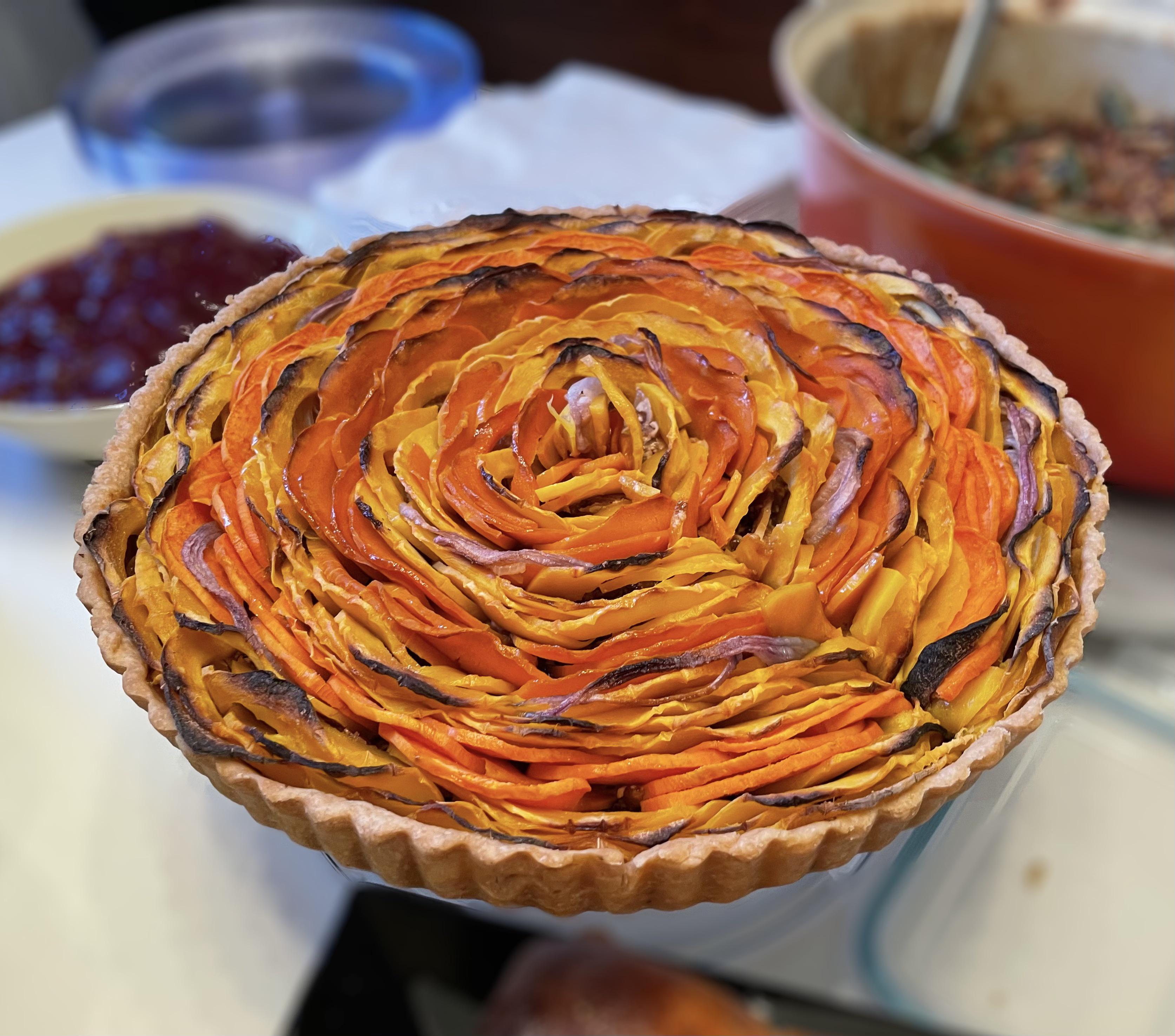 I Made Chris Morocco’s Squash and Caramelized Onion Tart! r/bon_appetit