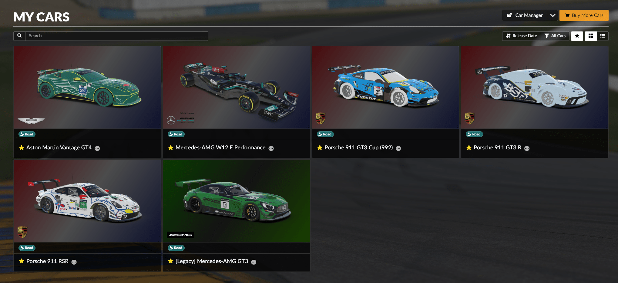 Visual bug with trading paints liveries in iracing UI. anyone else