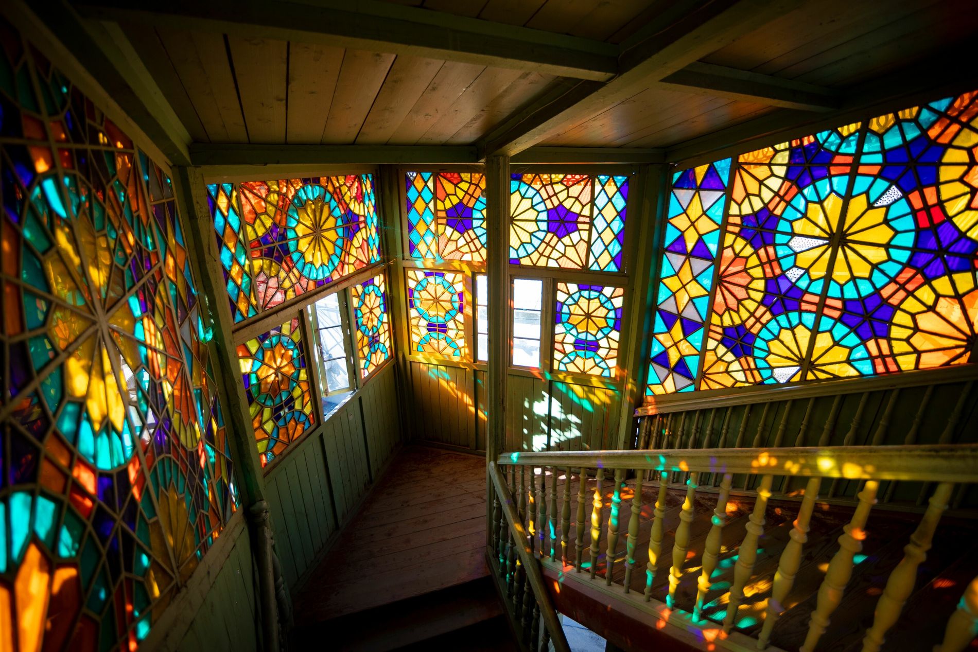 Kaleidoscope House / Gallery 27, Tbilisi, for virtual tour see