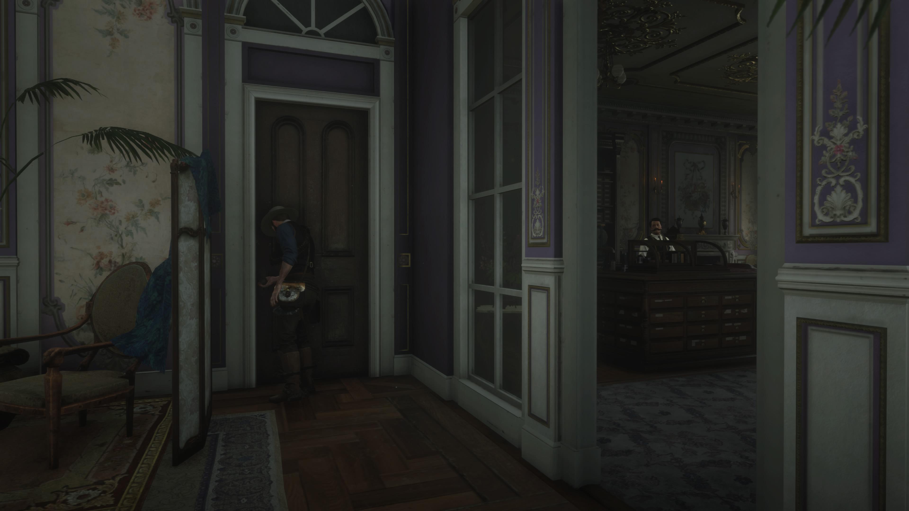 TIL that you can access your wardrobe in the back room of the tailor in