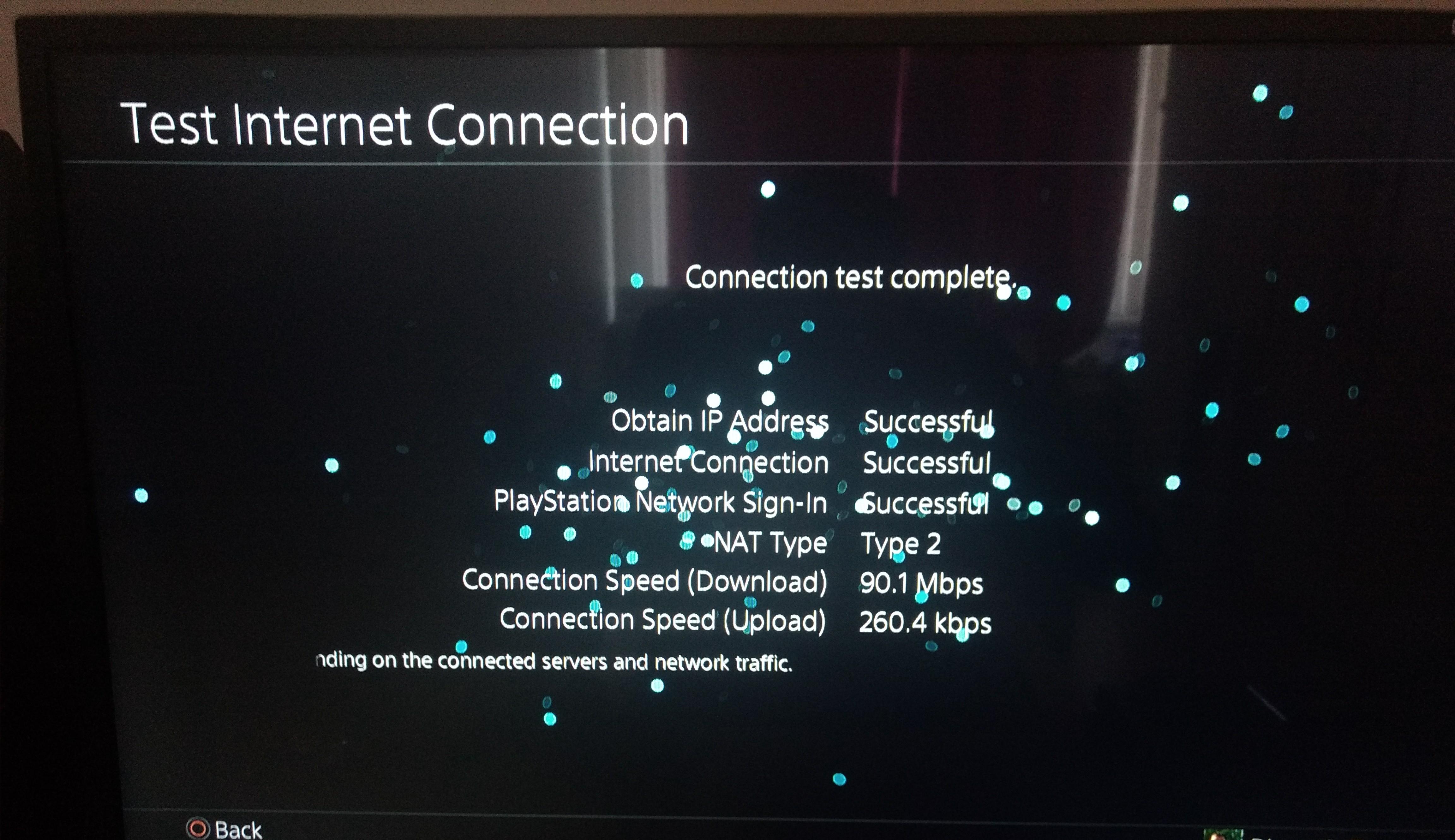 [IMAGE] Help! LAN cable PS4 upload speed (210kbps) vs laptop speed test