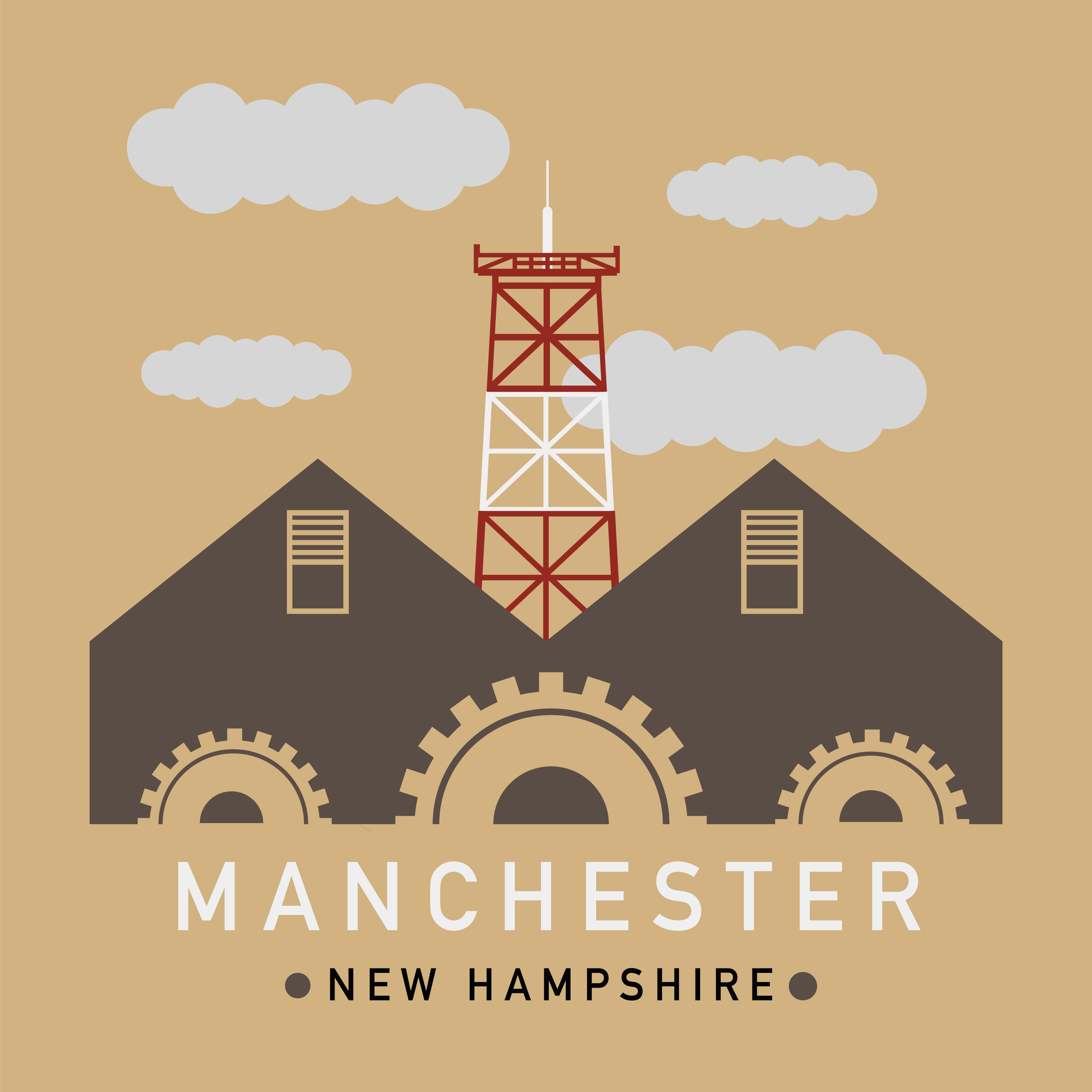 I made a little thing for my city! graphic_design