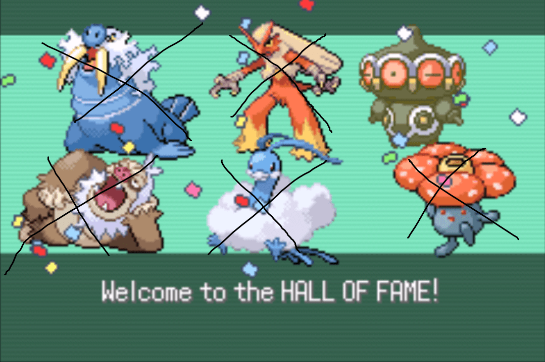 My First Nuzlocke Victory!! Underleveled, but Tiddles the Claydol was a