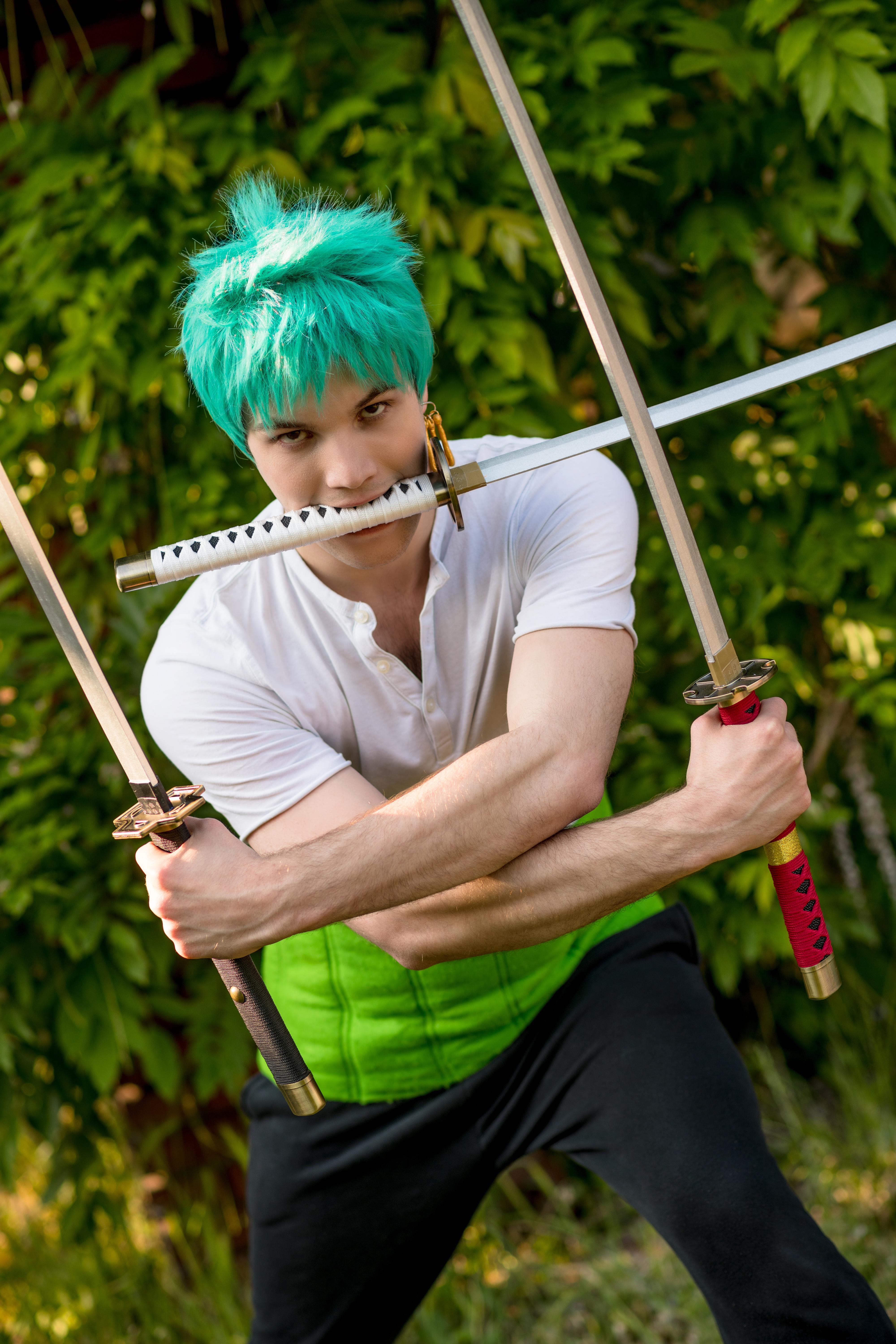Three sword style! my Zoro cosplay IG diebischerboy OnePiece