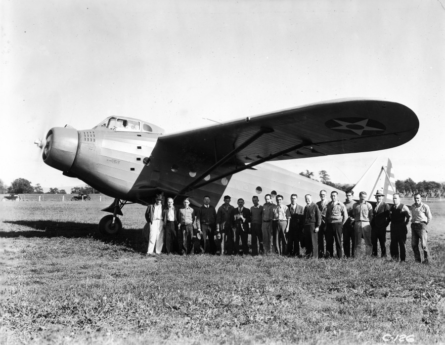 Kreider-Reisner XC-31, one of the largest single engine aircraft. : r