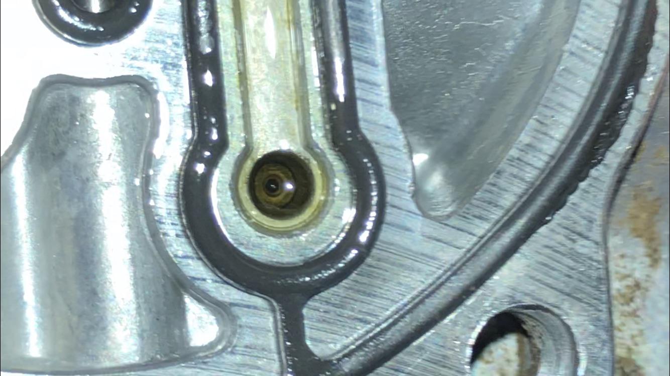 Low speed circuit blocked on Nikki carb r/smallengines