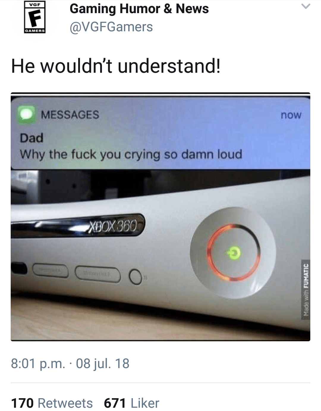 Gaming humor is the best humor, right gamers? r/FellowKids