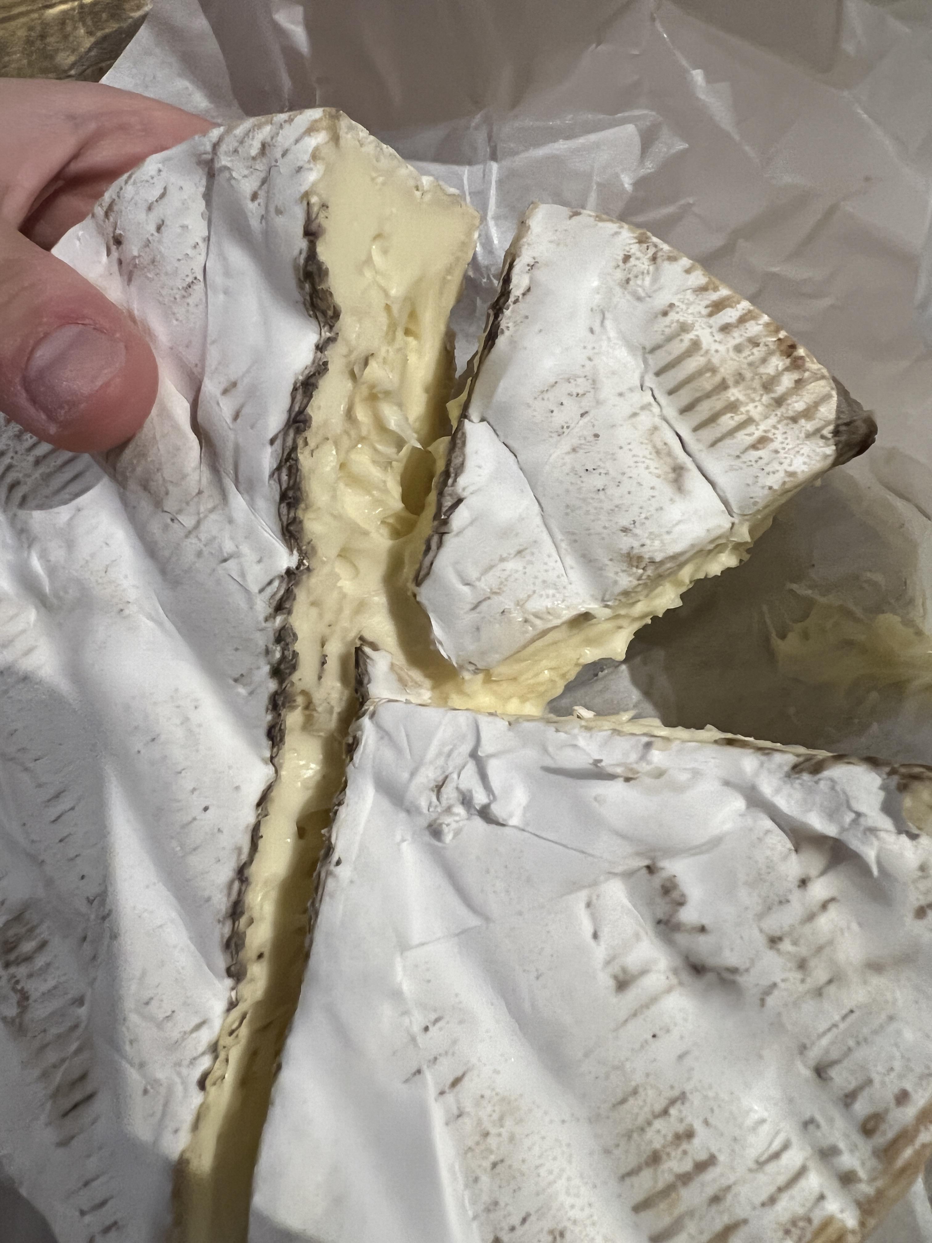 Black mold on brie? (Just bought yesterday, 03/06 sell date) r/foodsafety