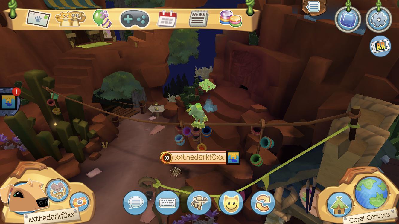 Aj glitch in coral canyons lol r/AnimalJam