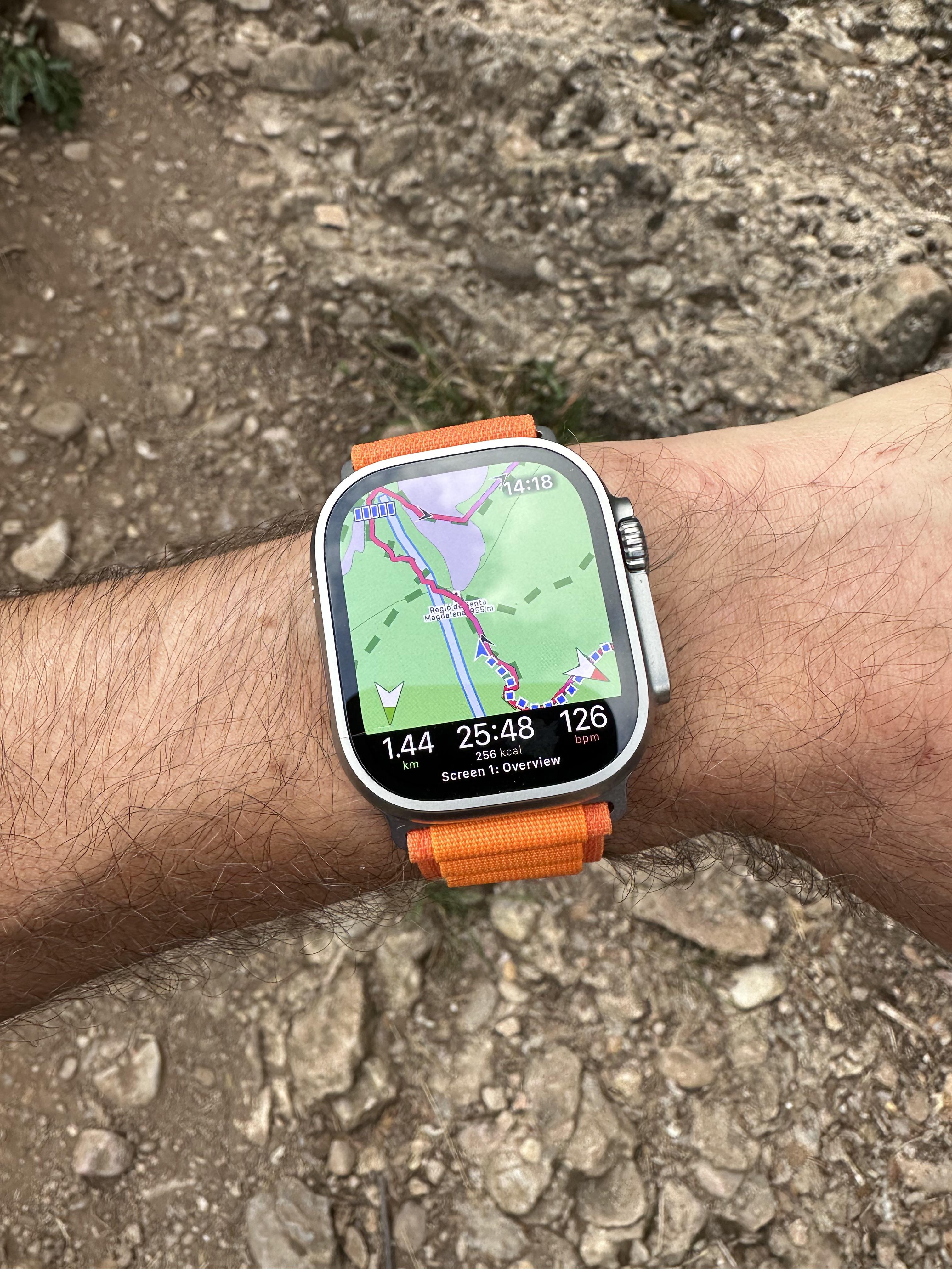 Apple Watch Ultra + WorkOutDoors Ultra useful r/AppleWatch