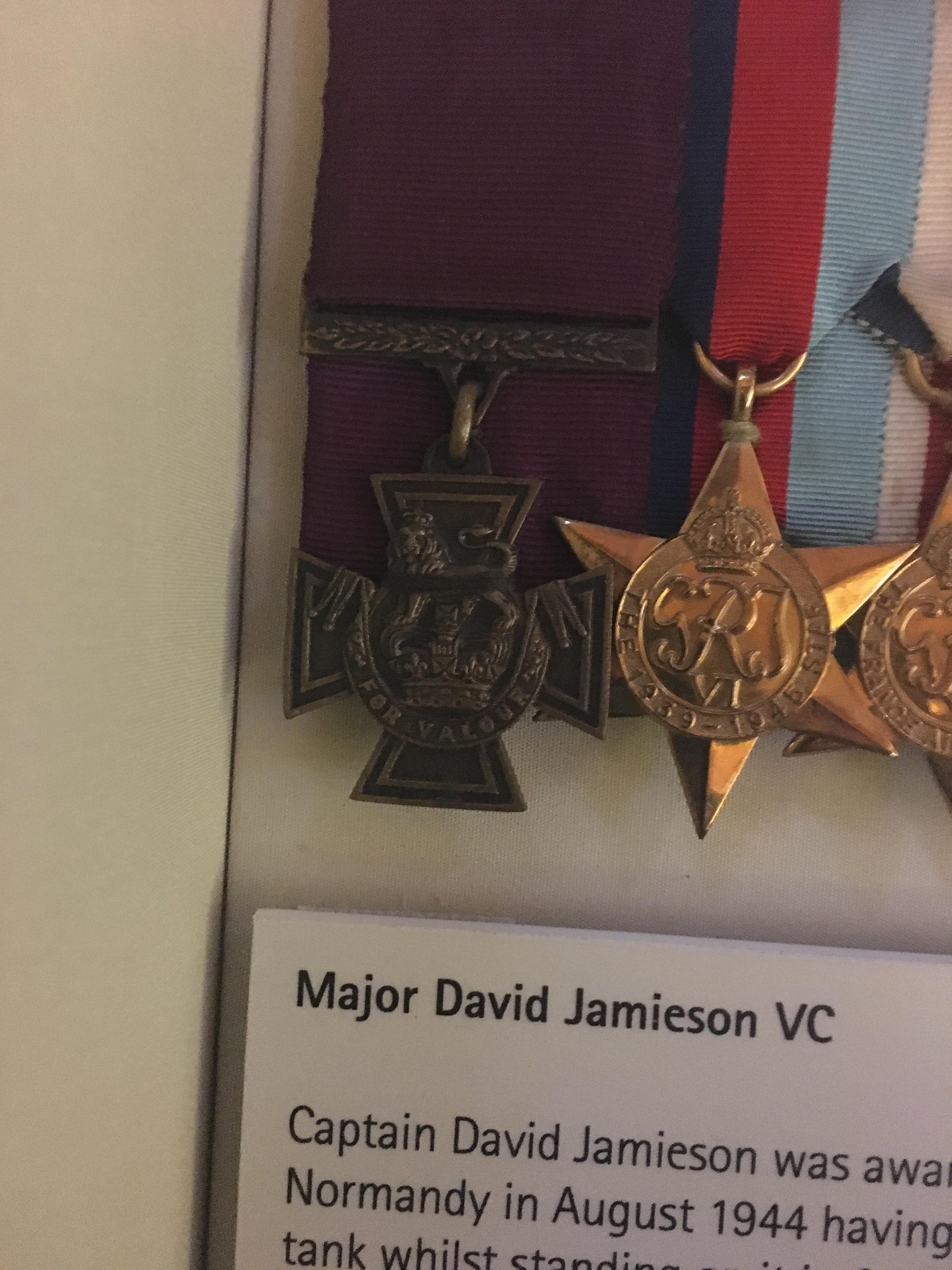 Victoria cross, the highest honour in the British honours system. I saw